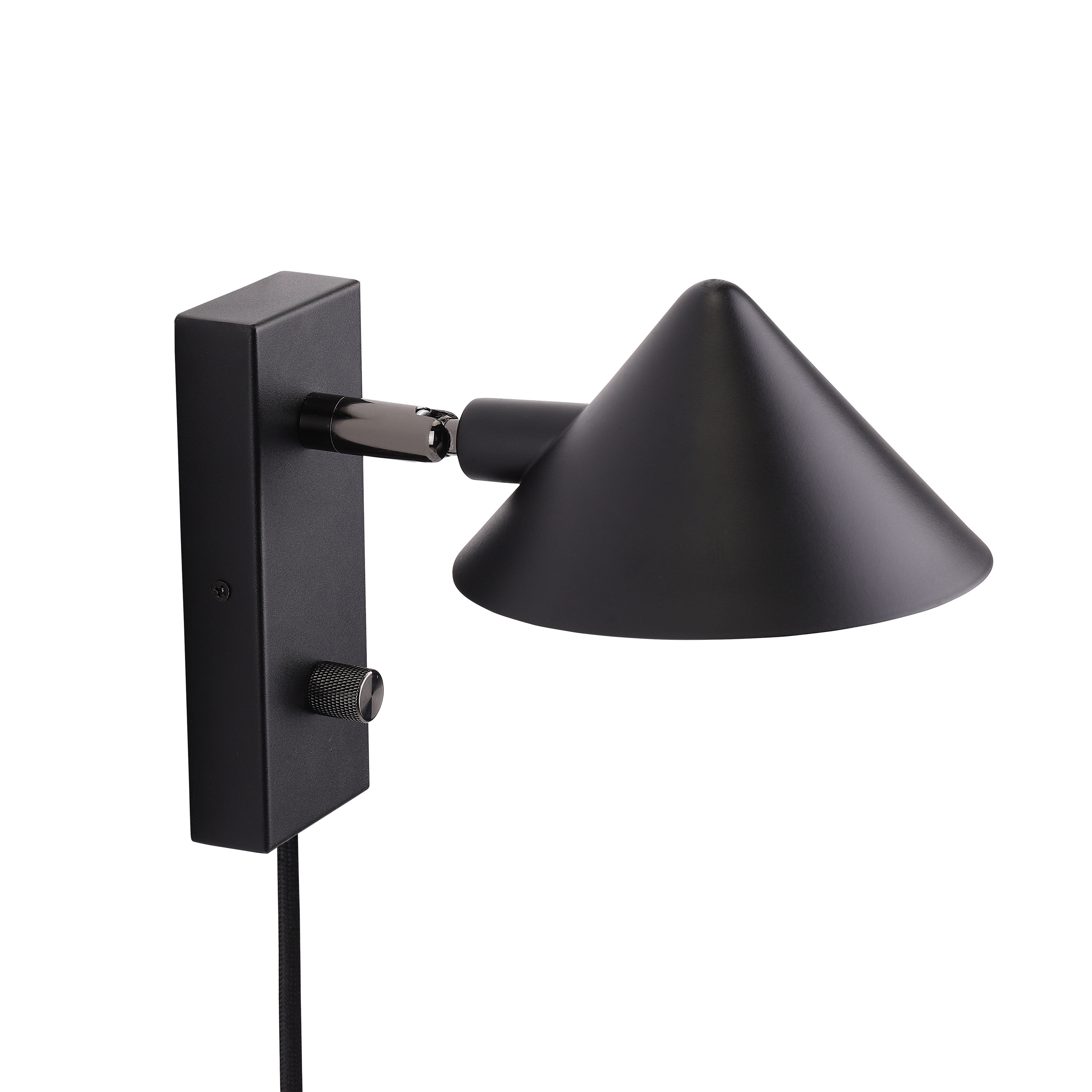 Kuro Wandleuchte Black 16cm