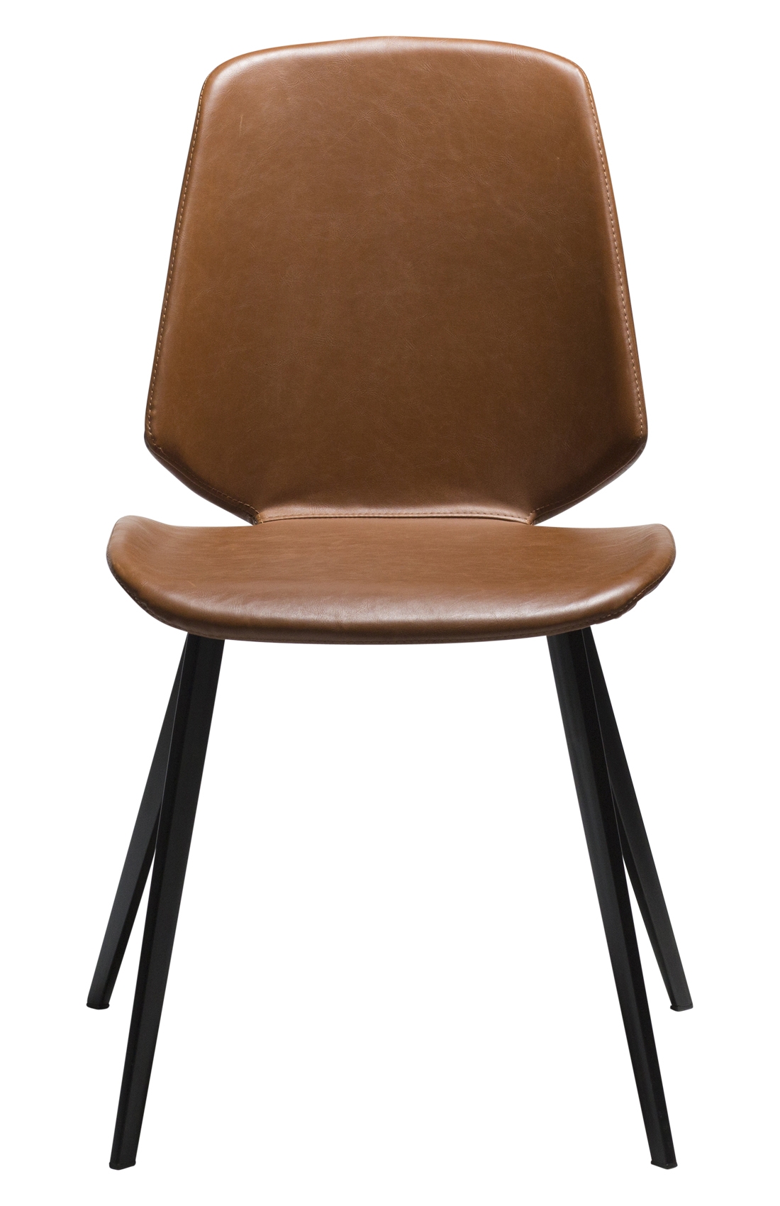 Dan Form Swing Matstol Konstläder Ljusbrun