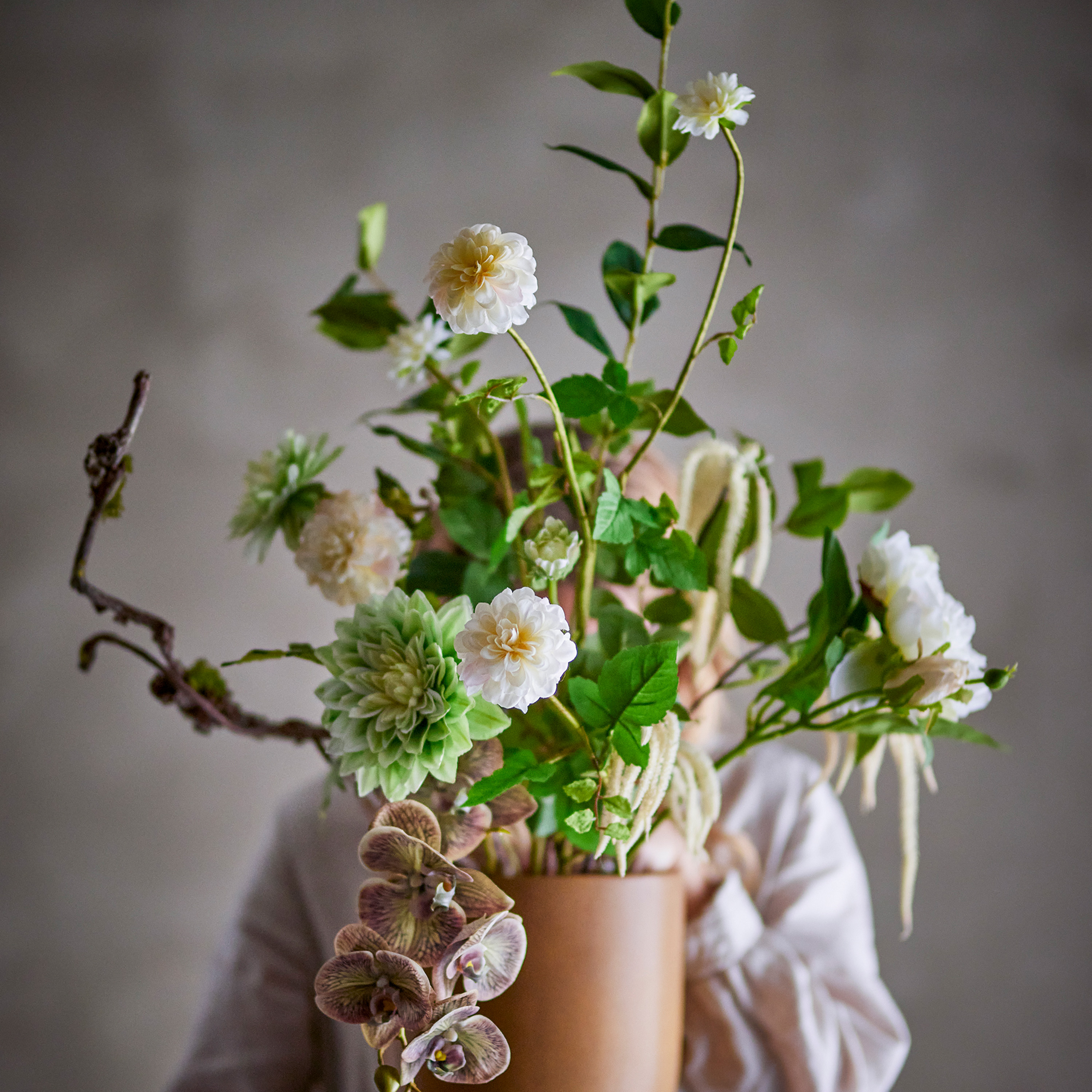 Bloomingville Rise Bouquet White 109cm