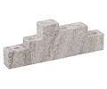 Step Six Ljusstake Travertine Chalk