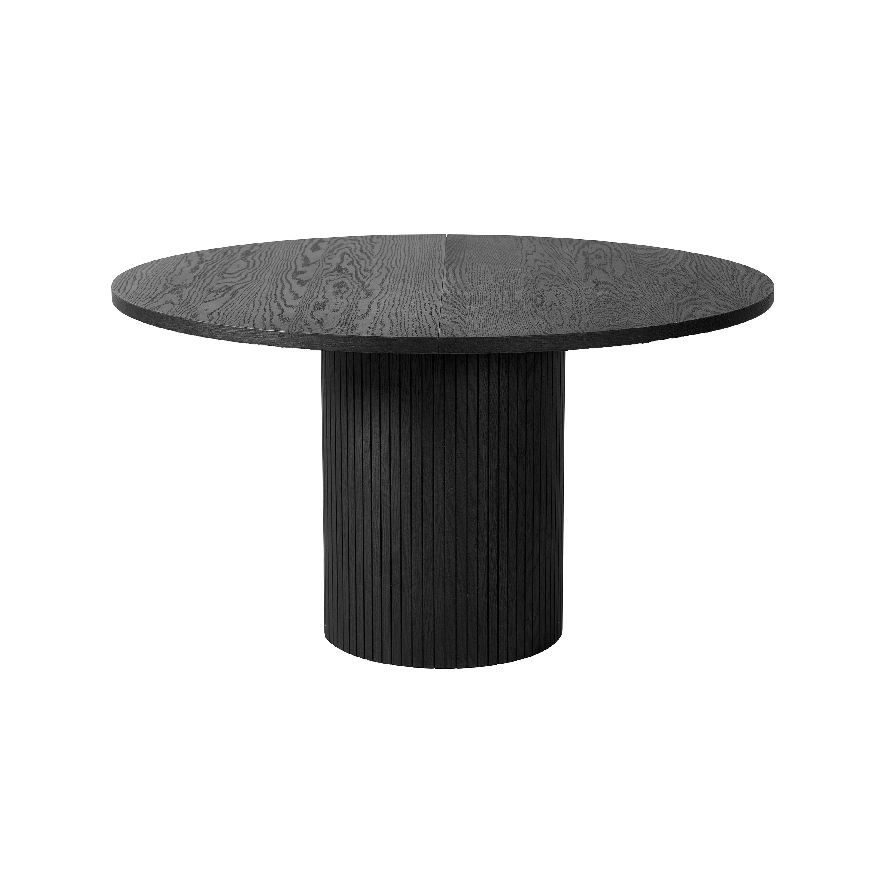 Bauer Spisebord Svartbeiset Ø130+50