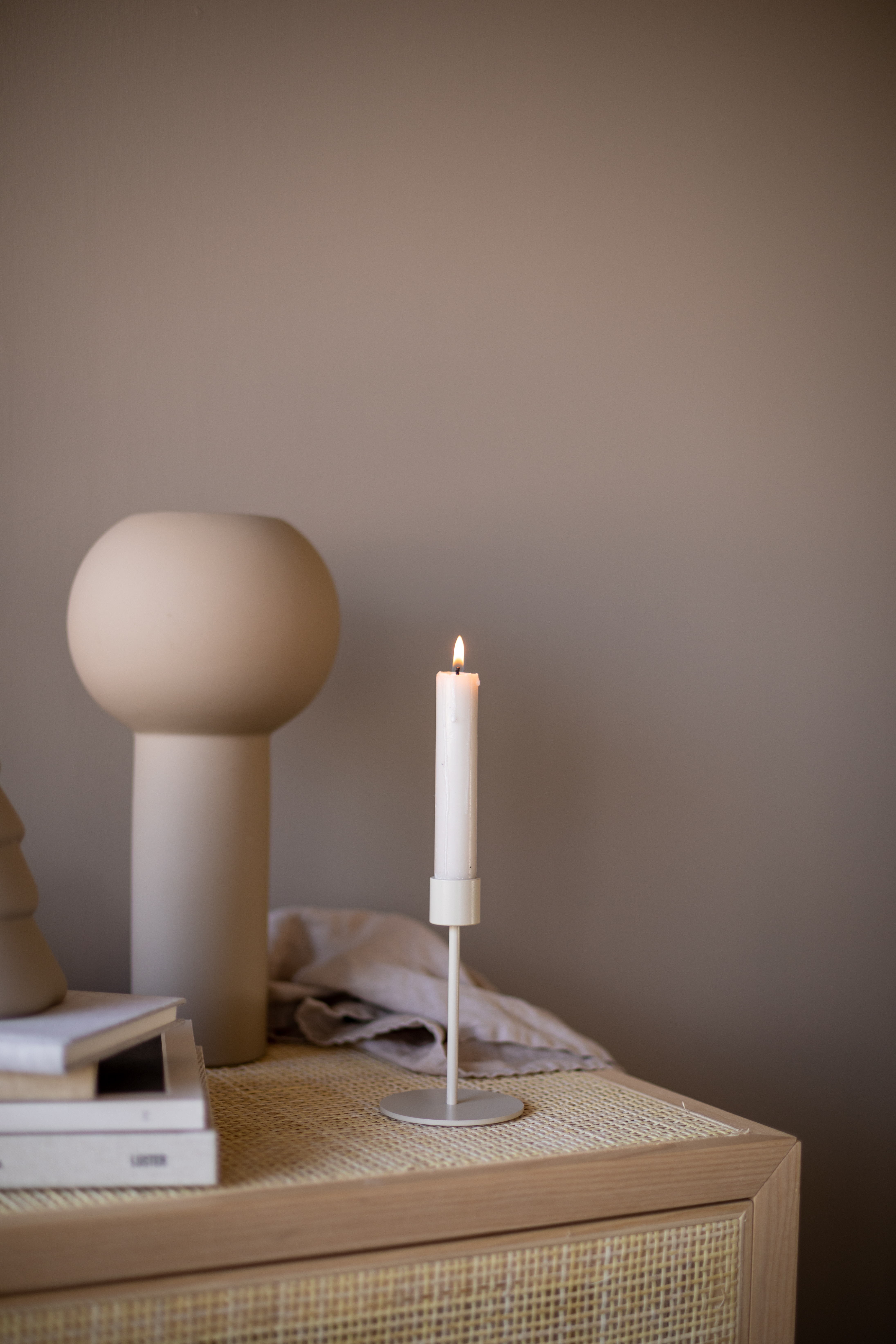 Cooee Design Lysestake Sand 13 cm