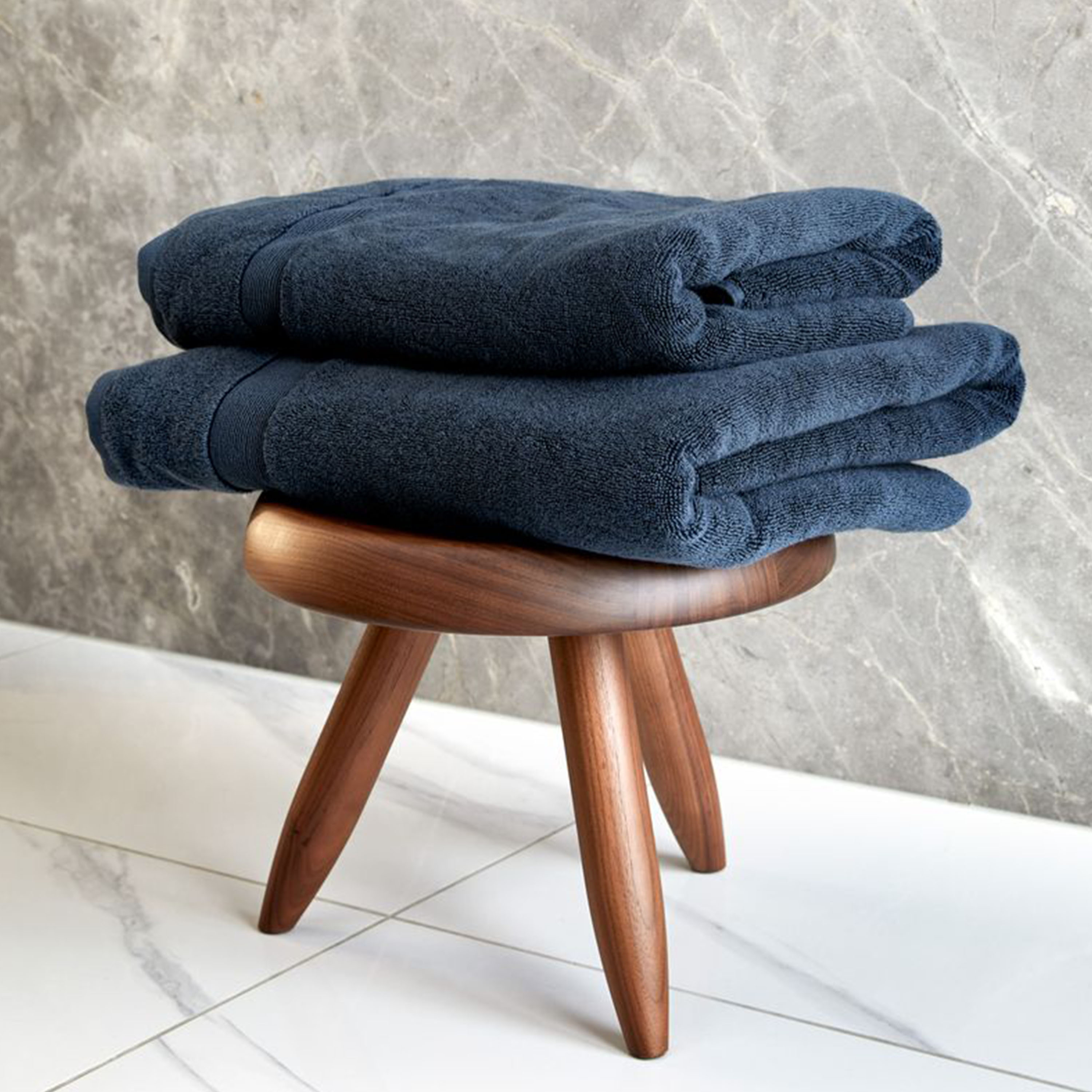 Høie Spa Handduk Mörkblå 70x140