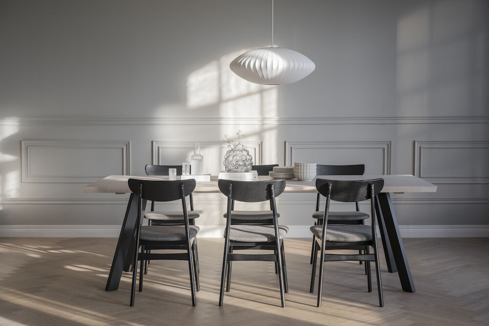 Rowico Home Fred Esstisch Weiß pigmentiert 240cm