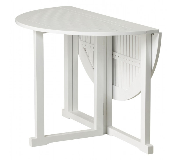 Cinas Butterfly Balkongbord White Ø110