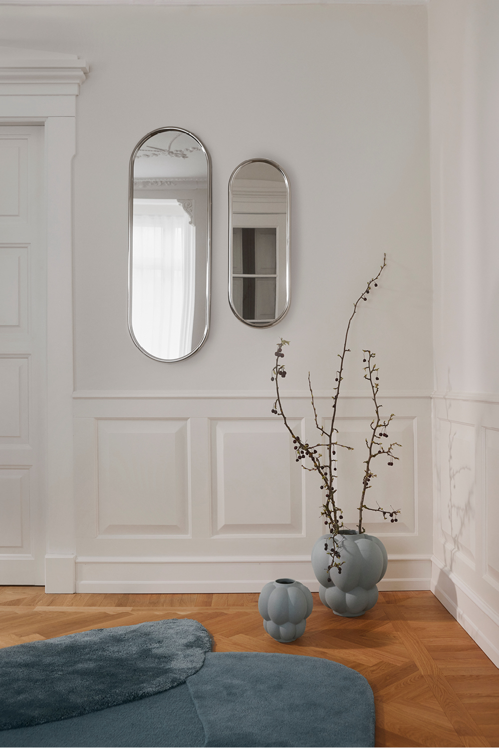 AYTM Uva Vase Keramik Pale Mint 35cm