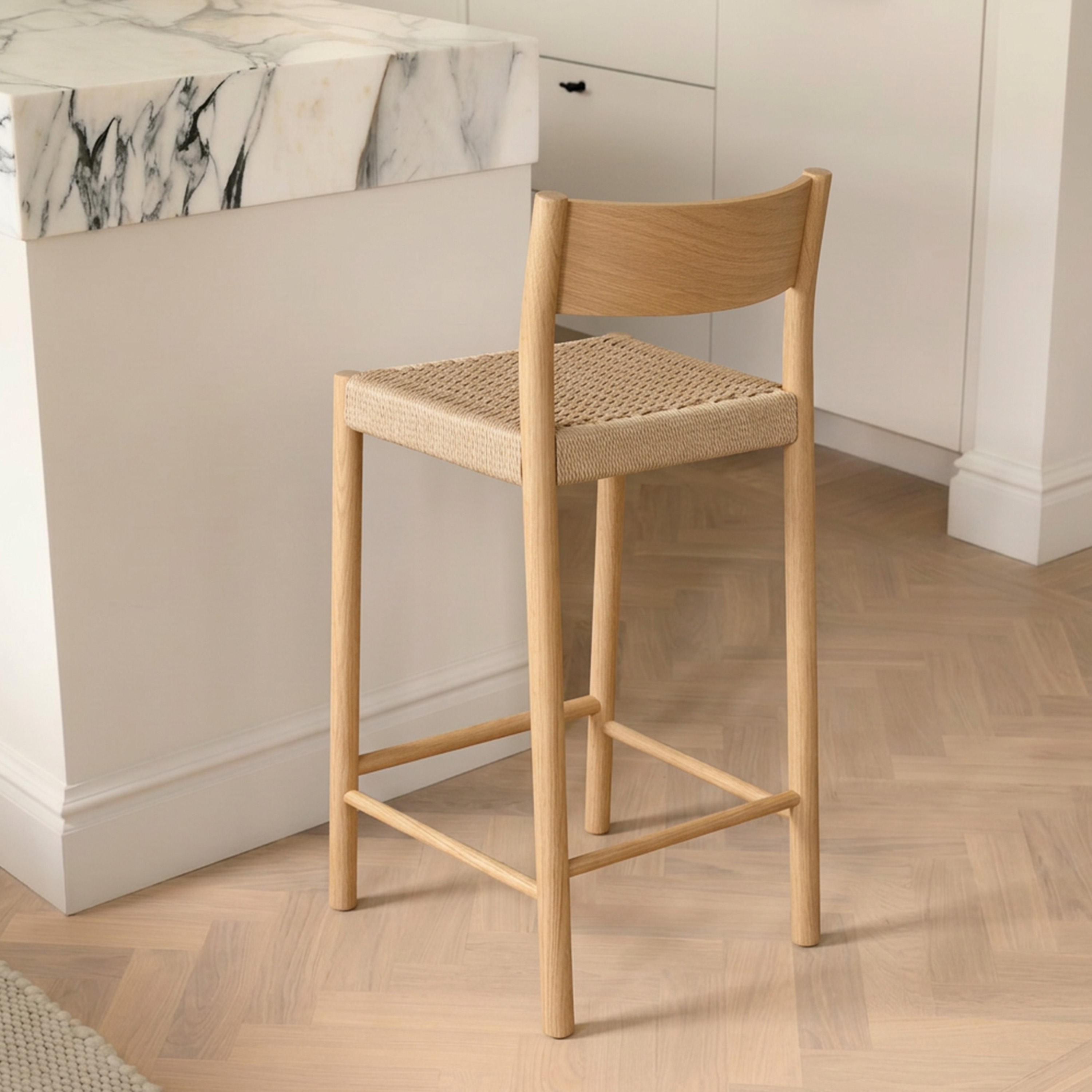 Sleepo Collection Colin Bar Stool Oak