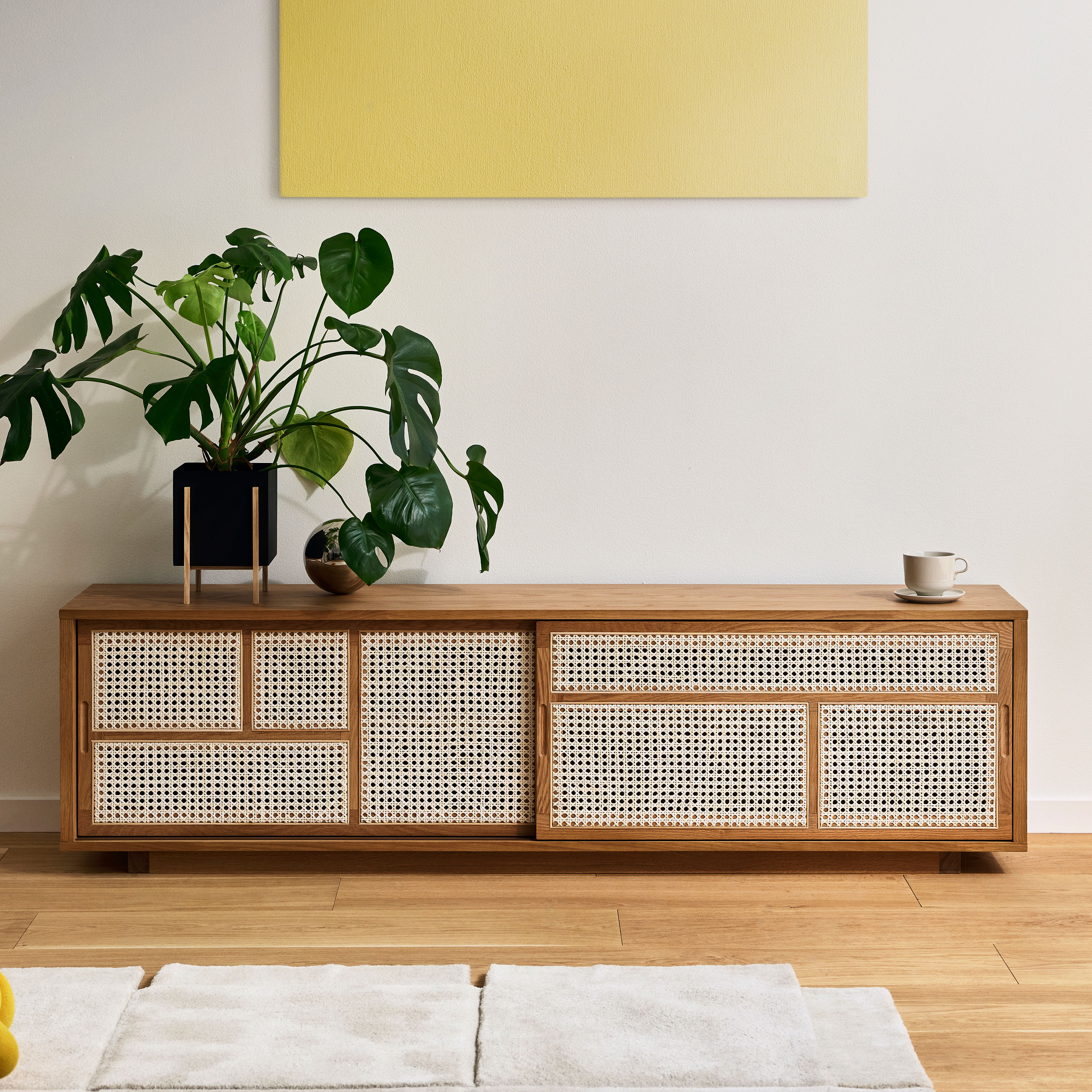 Design House Stockholm Air Sideboard Low Oak 180cm