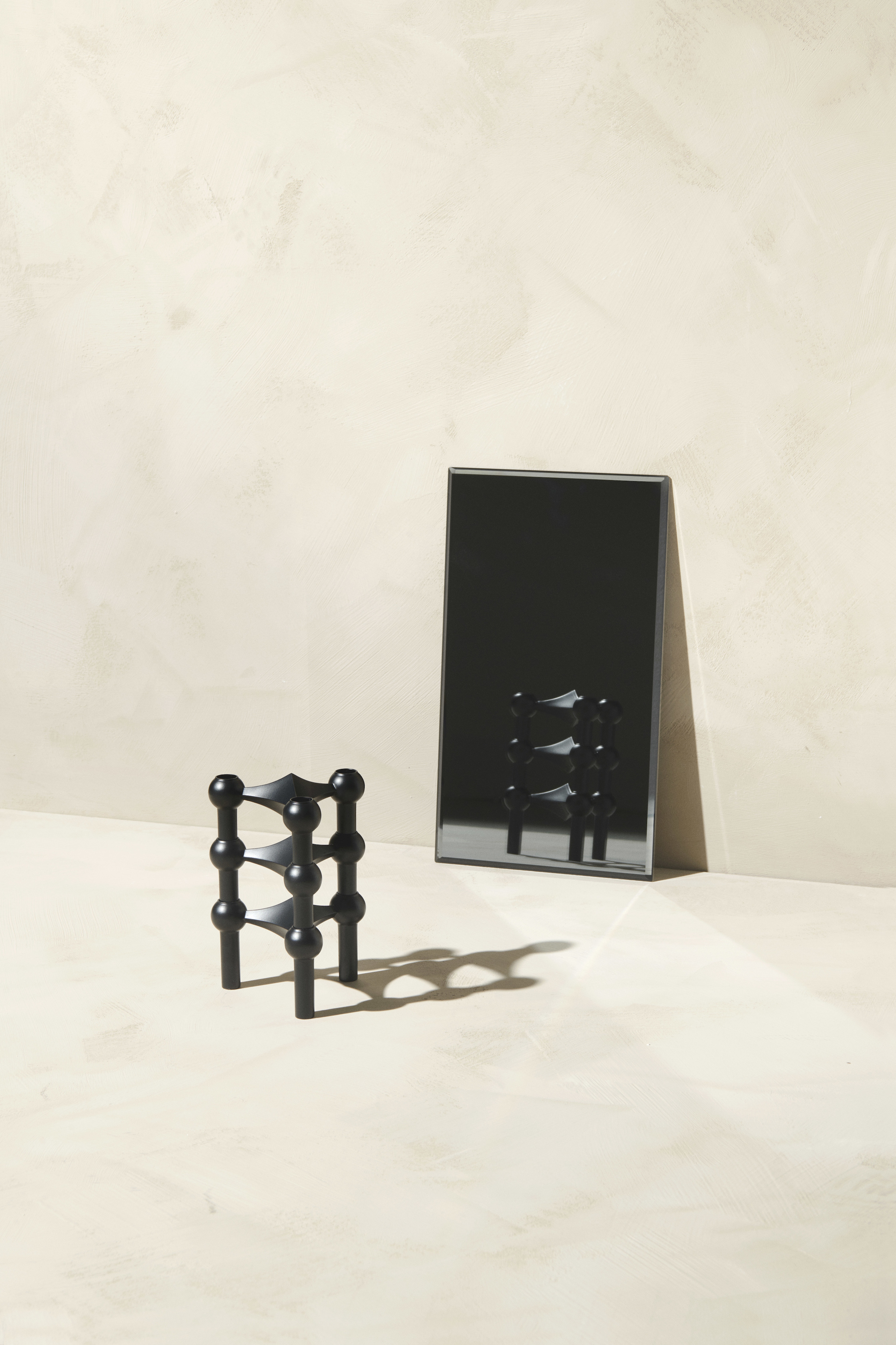 Stoff STOFF Nagel Ljusstake Black 3-pack