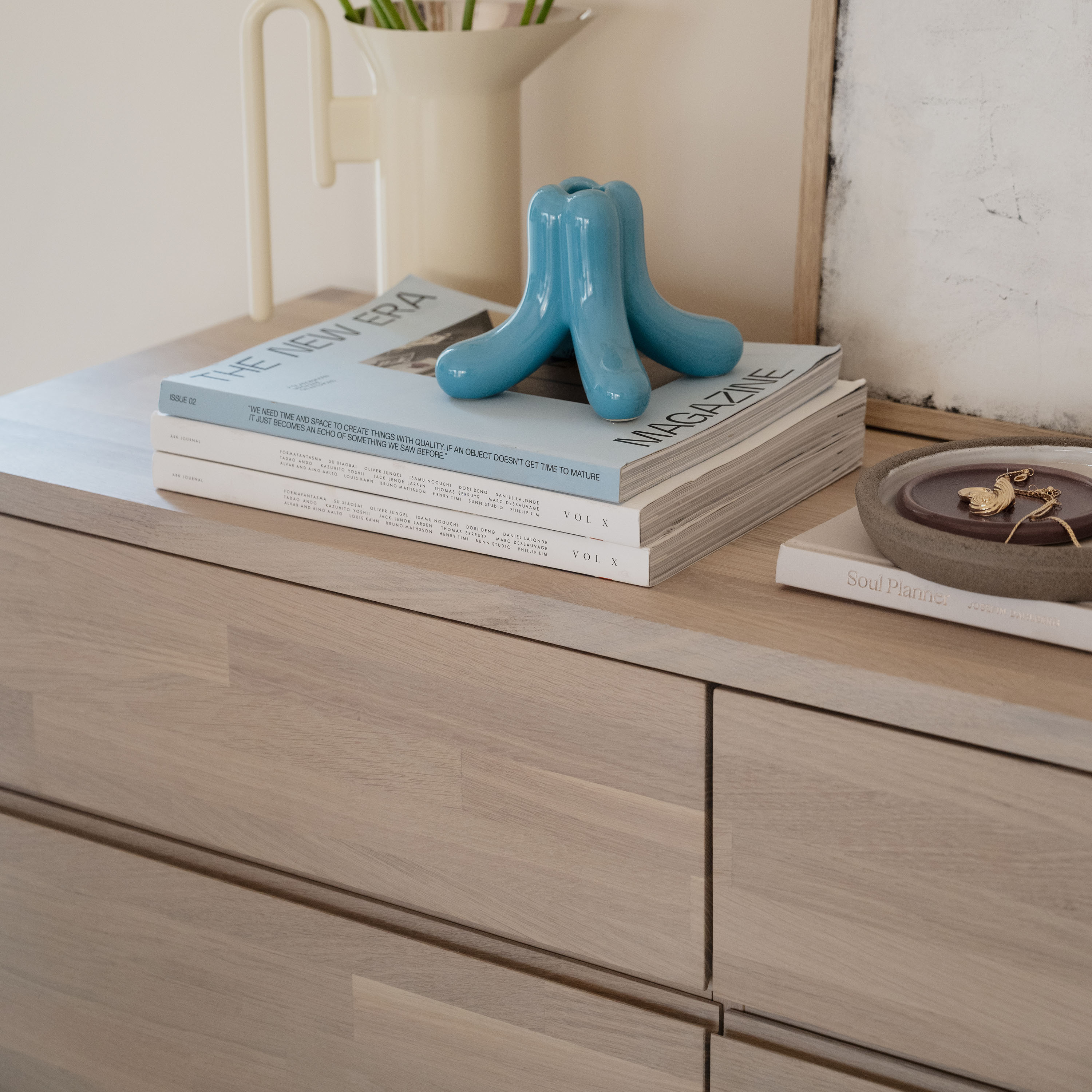 Rowico Home Cleardale Sideboard Weißpigmentiert 170cm