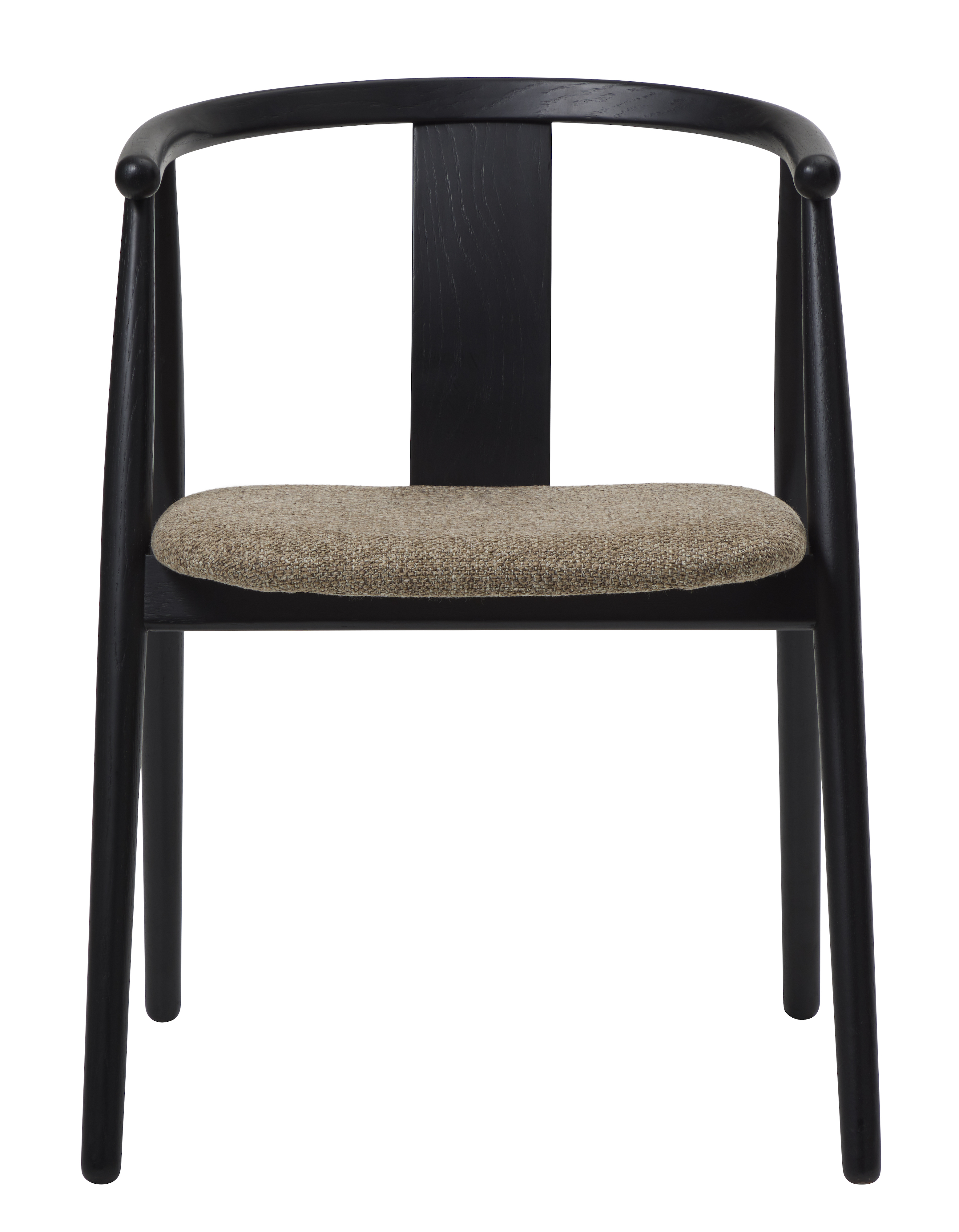 Nordic Home Henry Karmstol Black/Latte