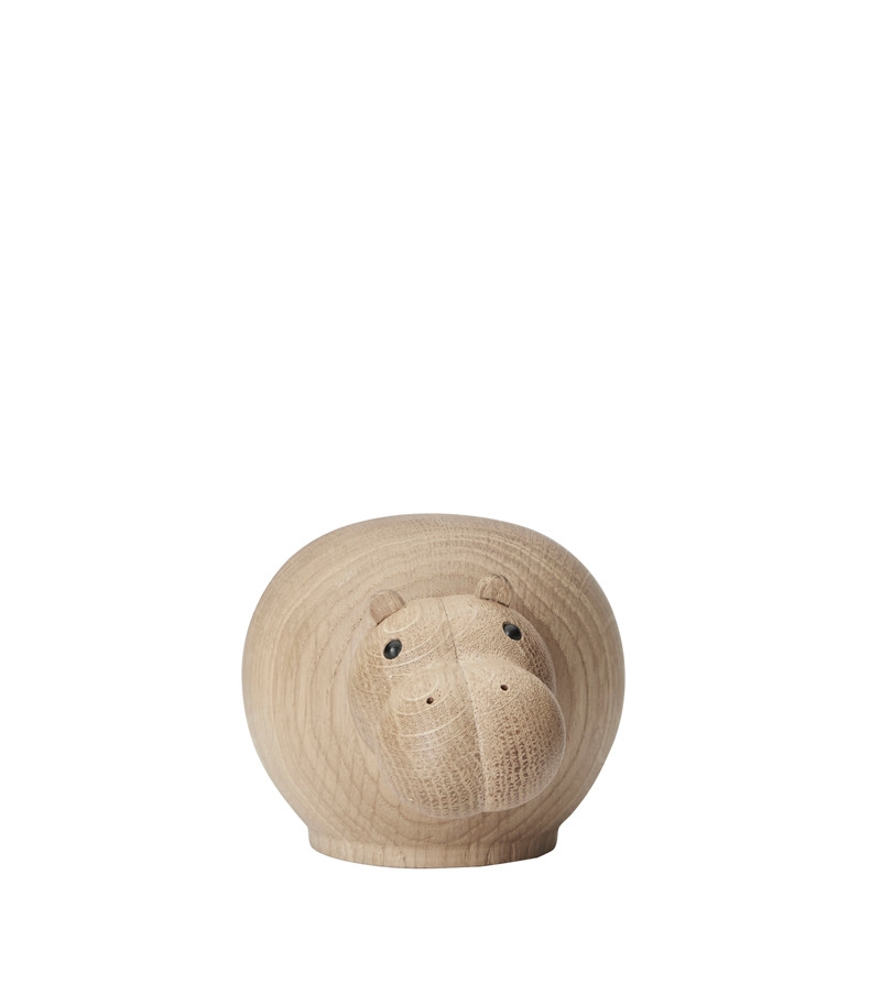 Woud - Hibo Flodhäst Dekoration 7cm