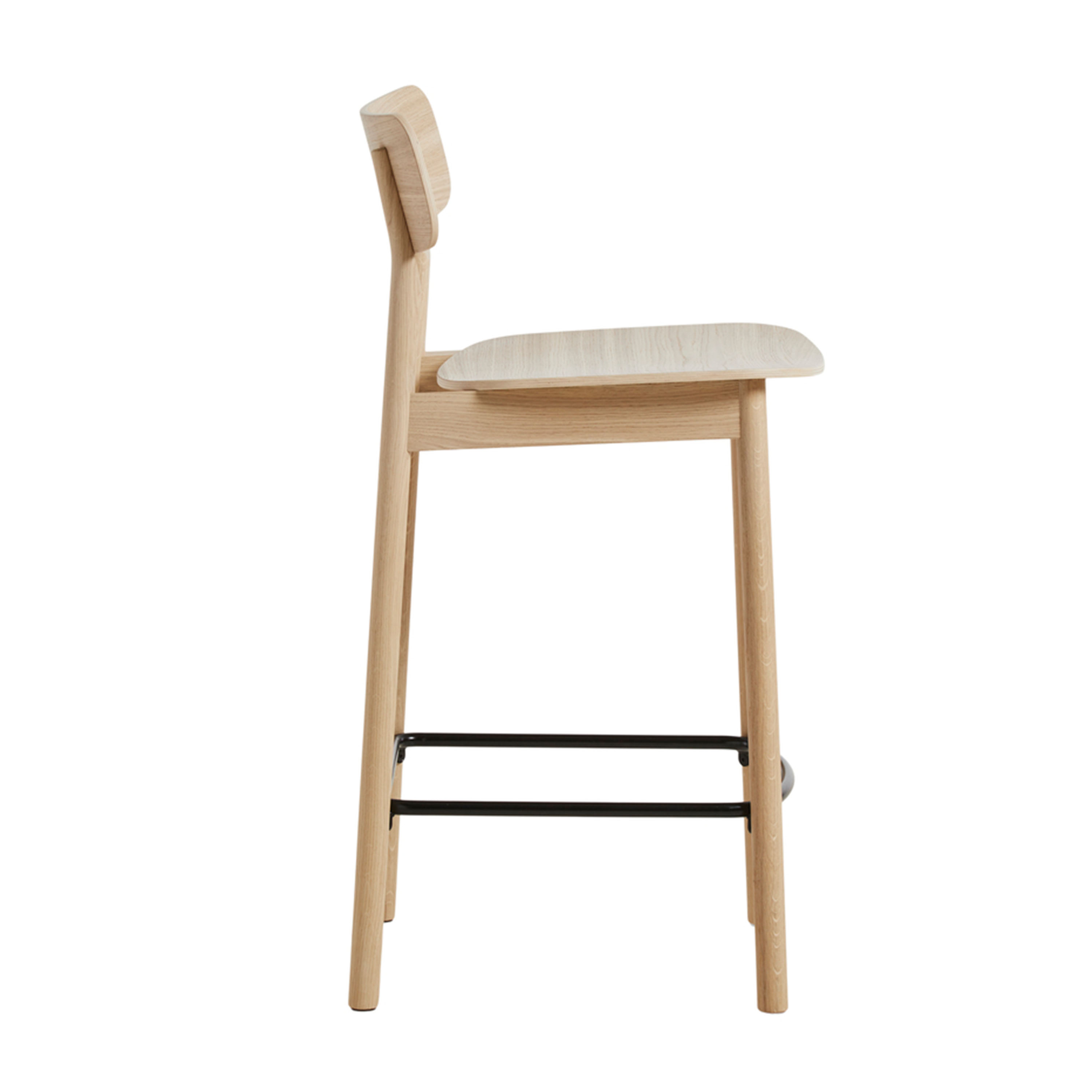 Woud Soma Baarituoli Valkopigmentoitu tammi 91 cm