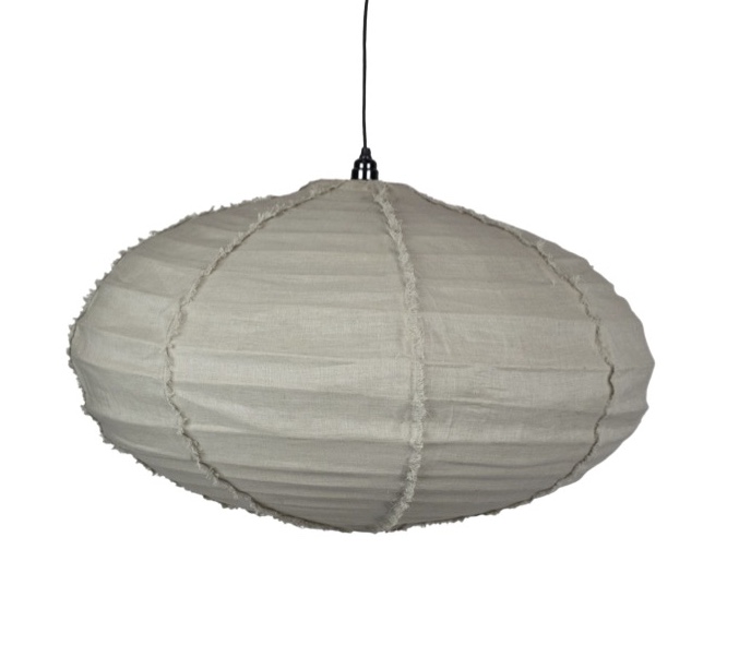 Olsson & Jensen - Lino Deckenlampe Natur Ø80 - Beige - Deckenleuchten