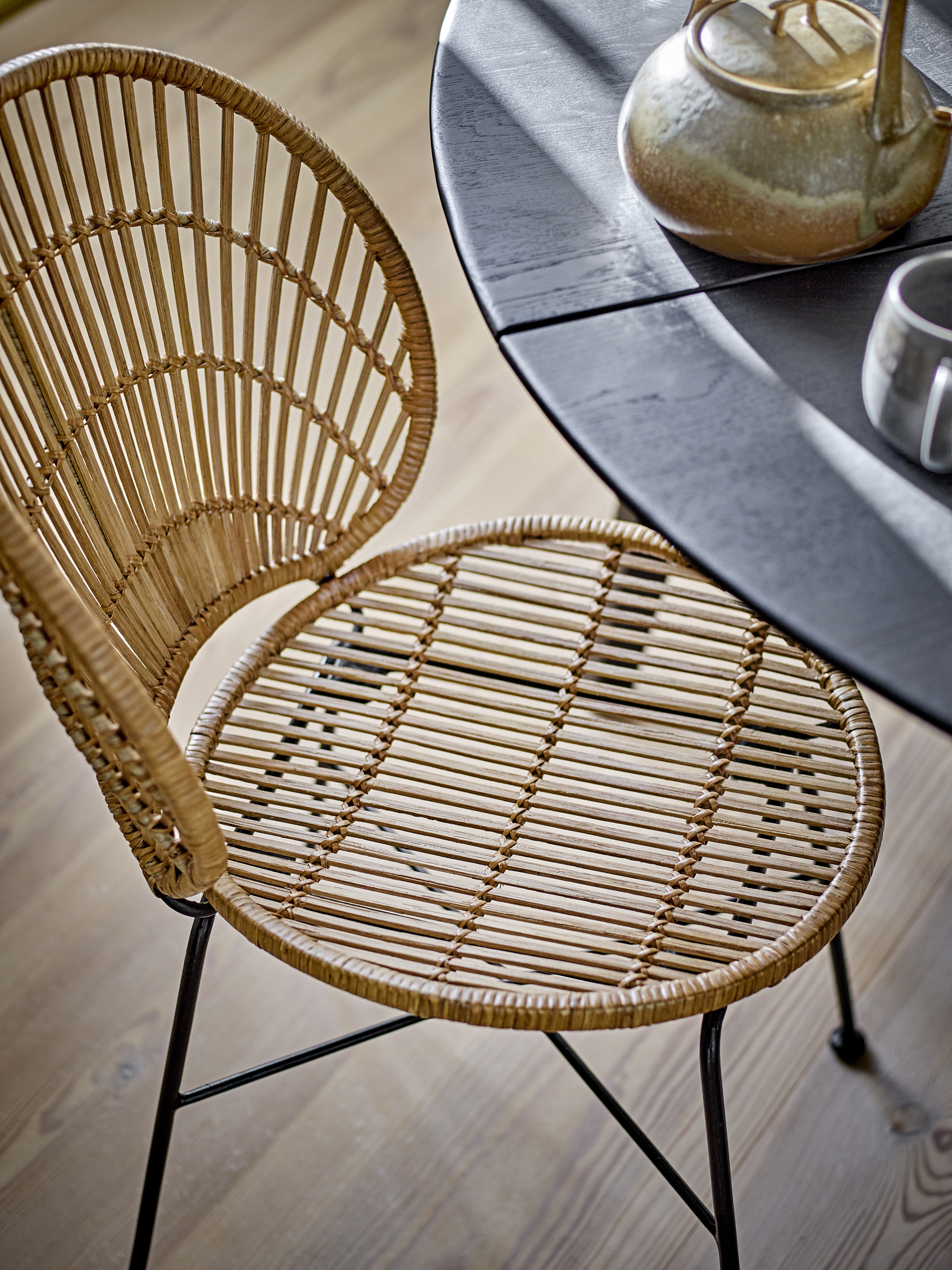 Bloomingville Peron Spisebord Svart 140cm