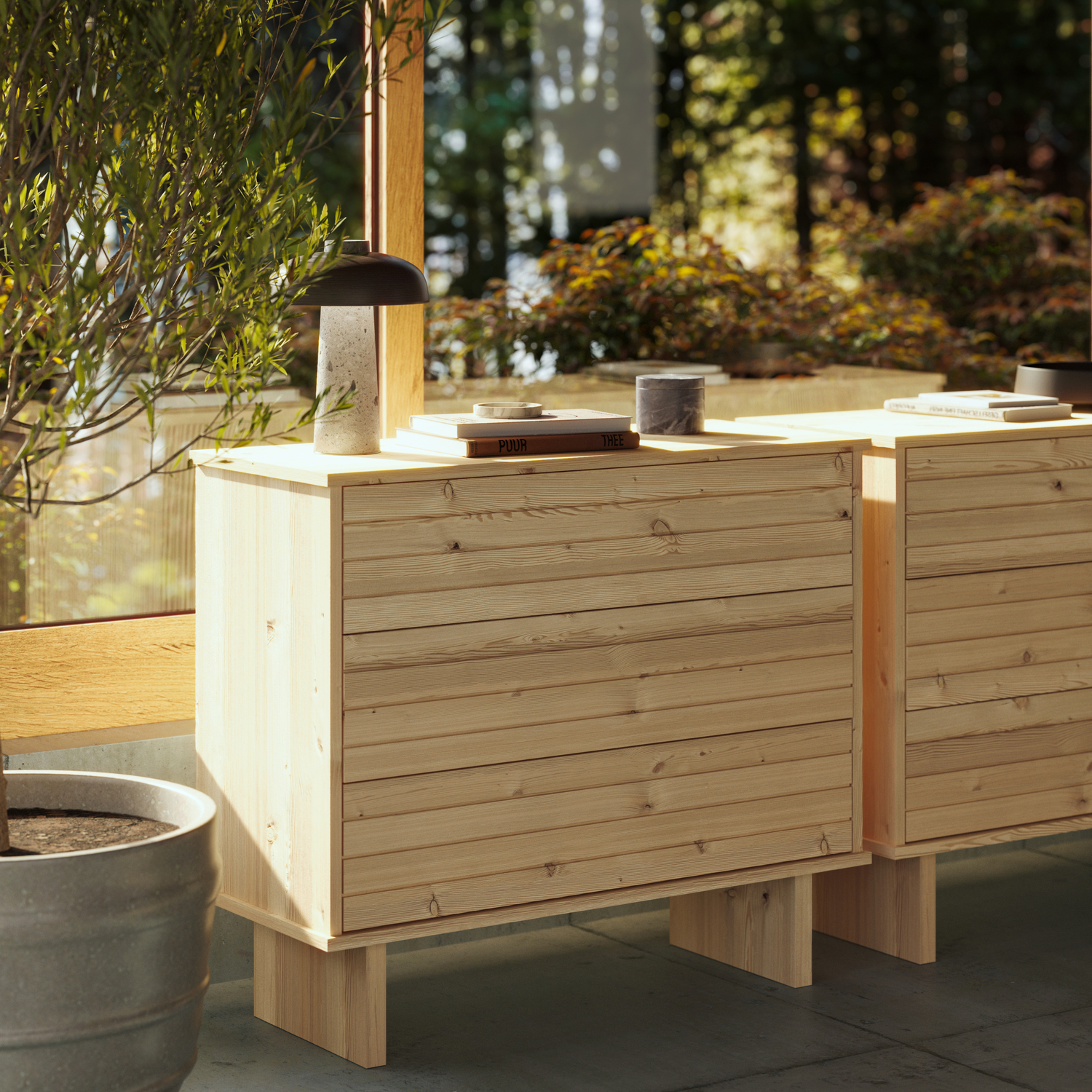 Karup Design Kommo Byrå Natur