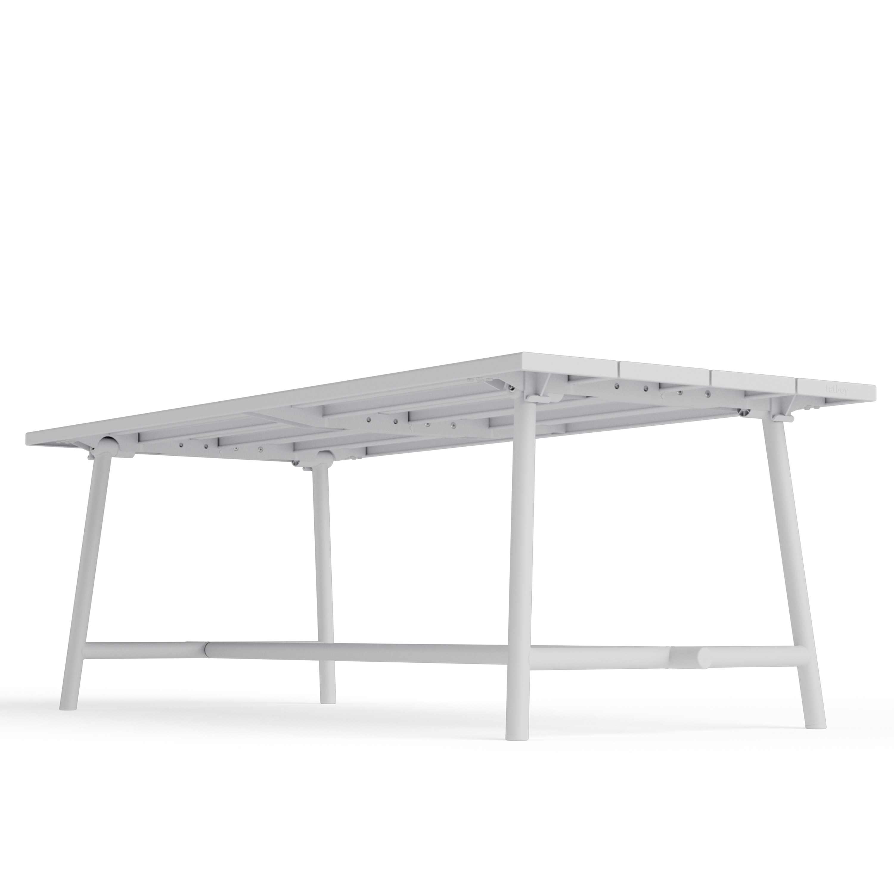 Fatboy Fred's Ruokapöytä Light Grey 220cm