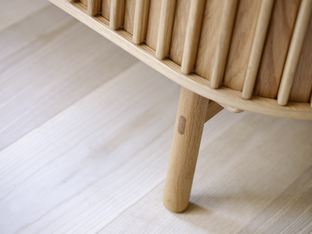 Nordic Home Alice TV-Benk Natural Oak 160cm