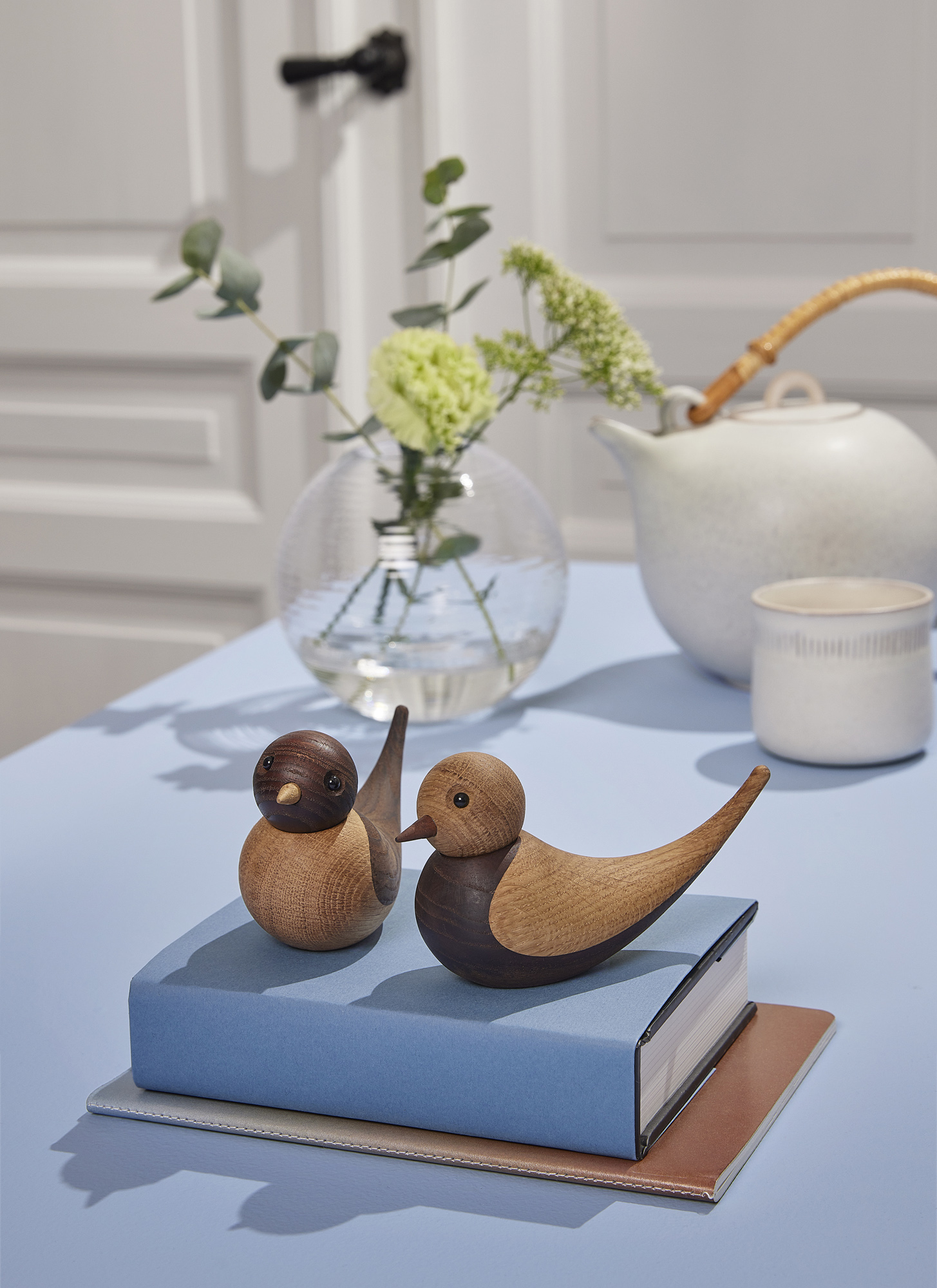 Spring Copenhagen Soulmates Swallows Dekorasjon 7cm 2-pak