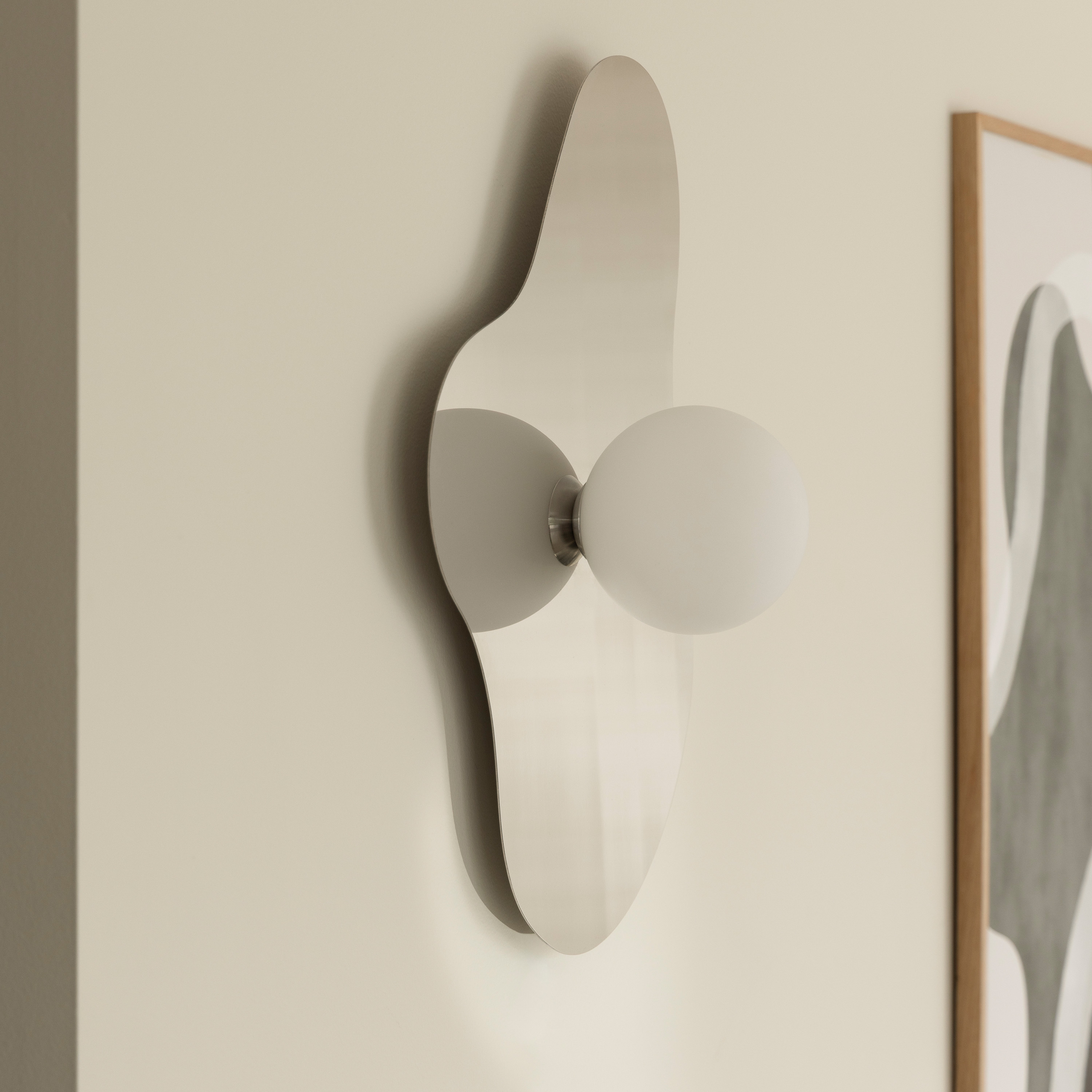 Globen Lighting Illusion Vägg/Taklampa Chrome 60cm