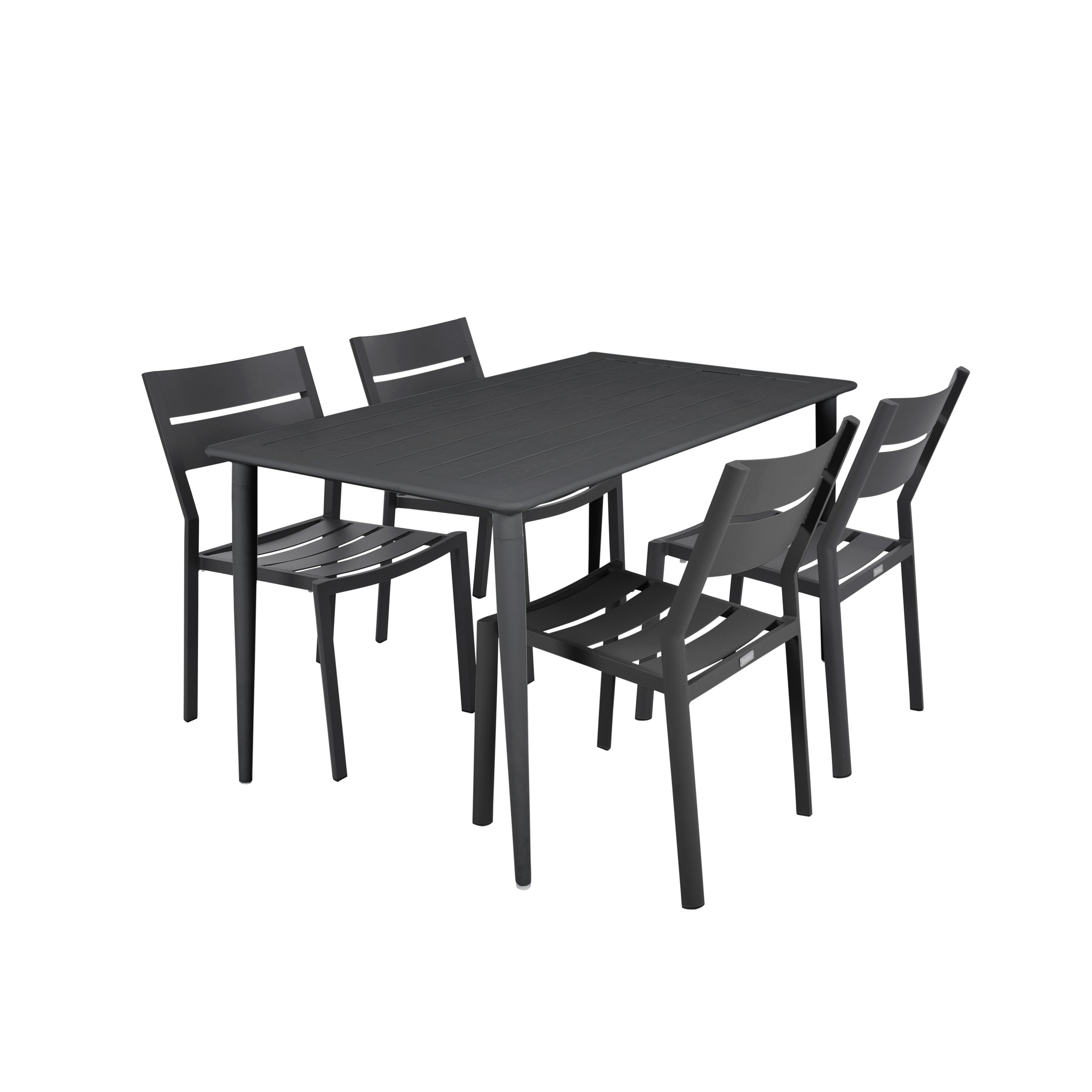 Brafab Nimes Matbord Antracit 140x78cm