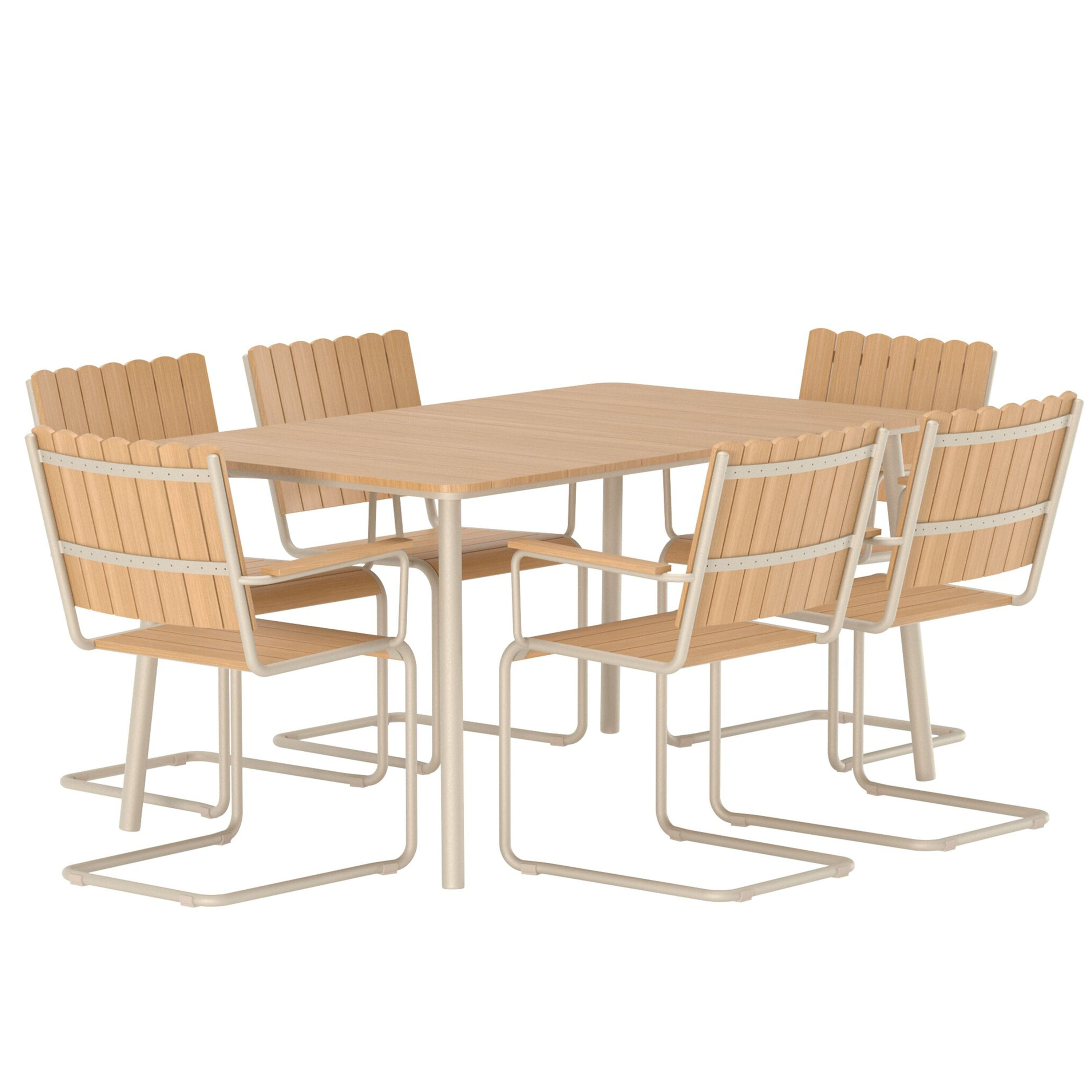 Venture Home Holmsund Matgrupp Beige