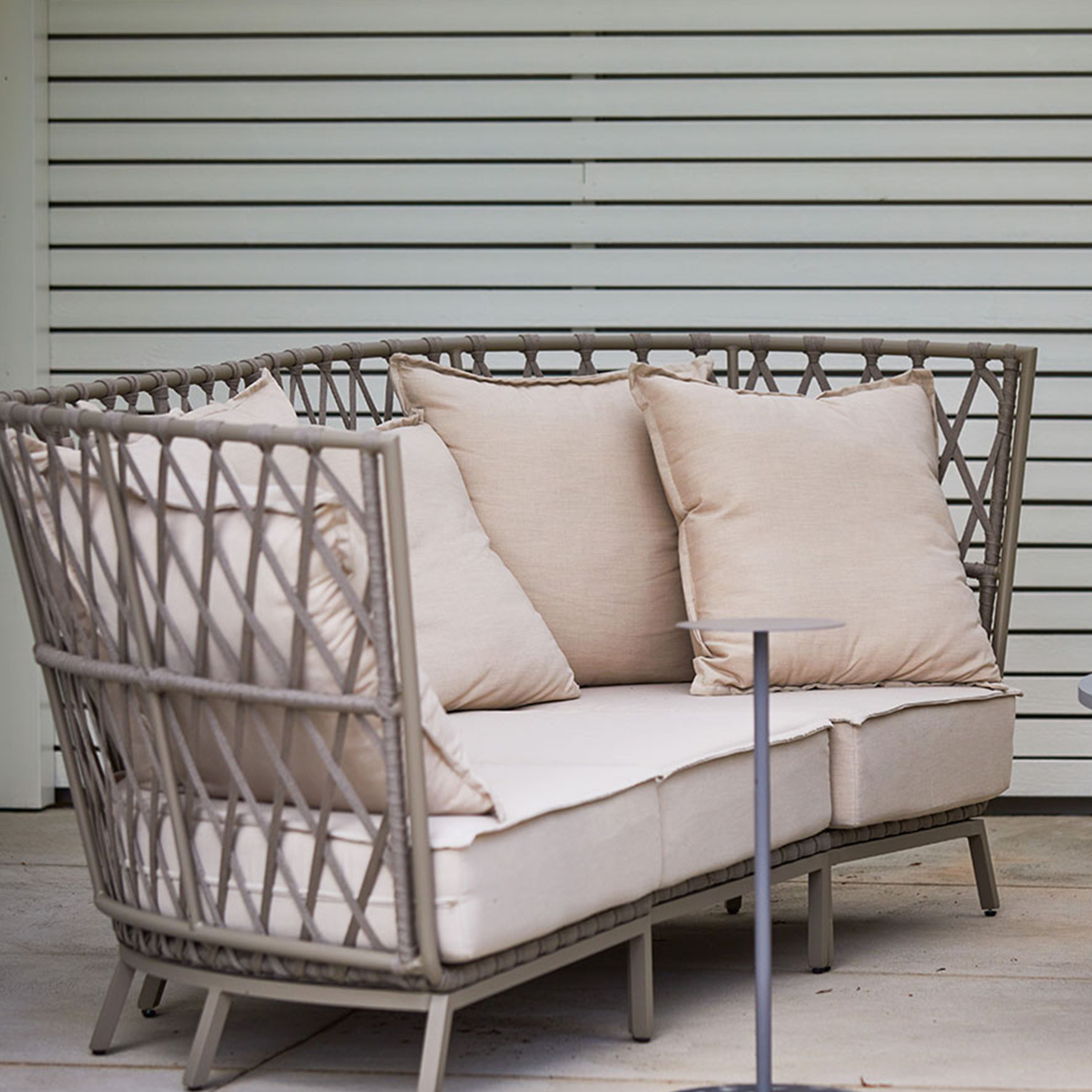 Hillerstorp Jet Set 3-Sitzer Loungesofa Beige 274cm