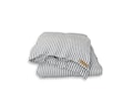 Misty Påslakan Linne Edge Dark Grey Enkel