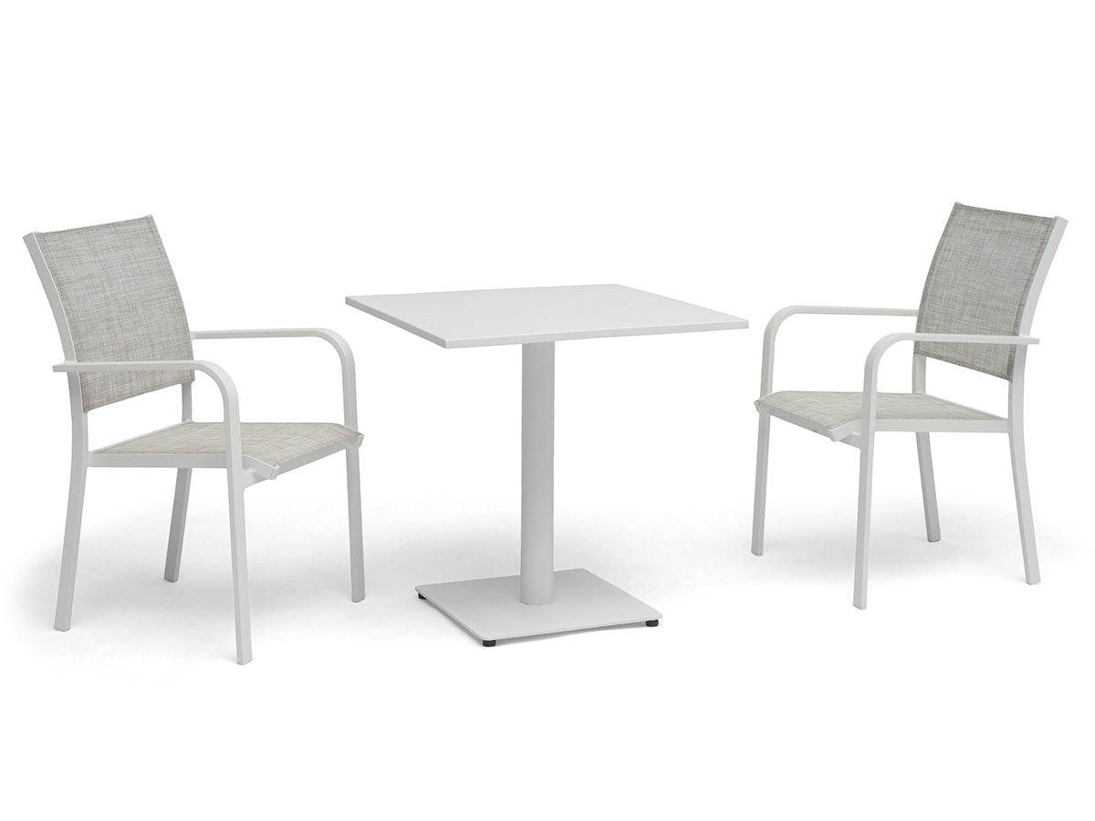 Hillerstorp Näsby Sohvapöytä Valkoinen 70x70