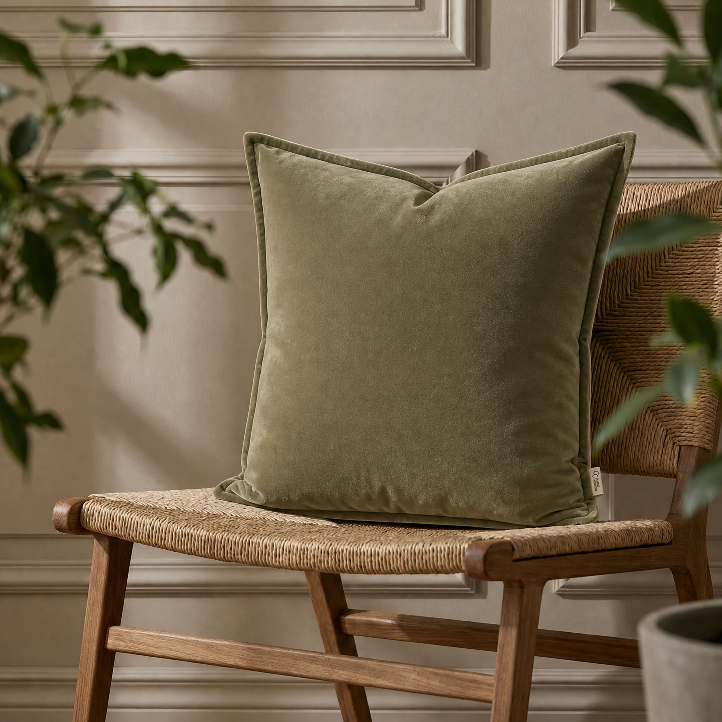 Classic Collection Classic Velvet Kuddfodral Green 50x50