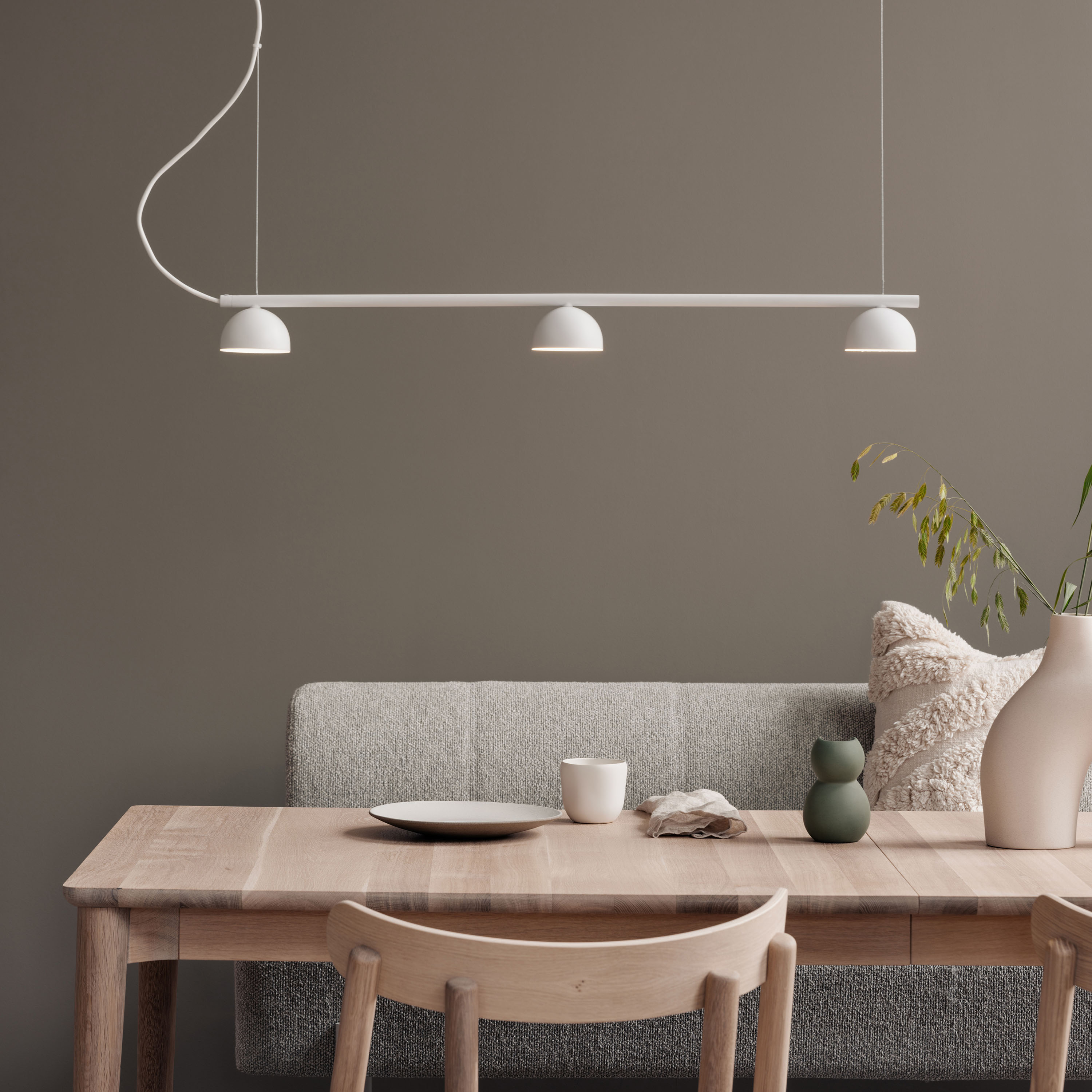 Northern Blush Rail 3 Riippuvalaisin White Matt