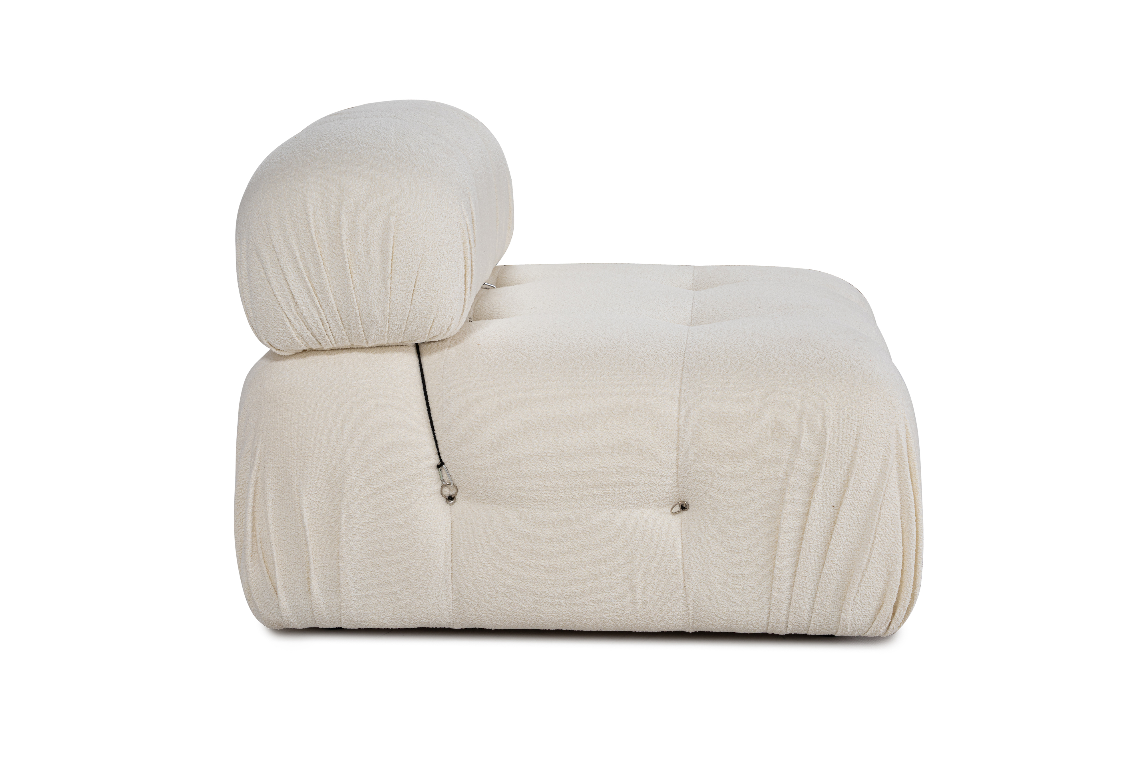 Sleepo Collection Blanca Keskimmäinen Moduuli White Bouclé