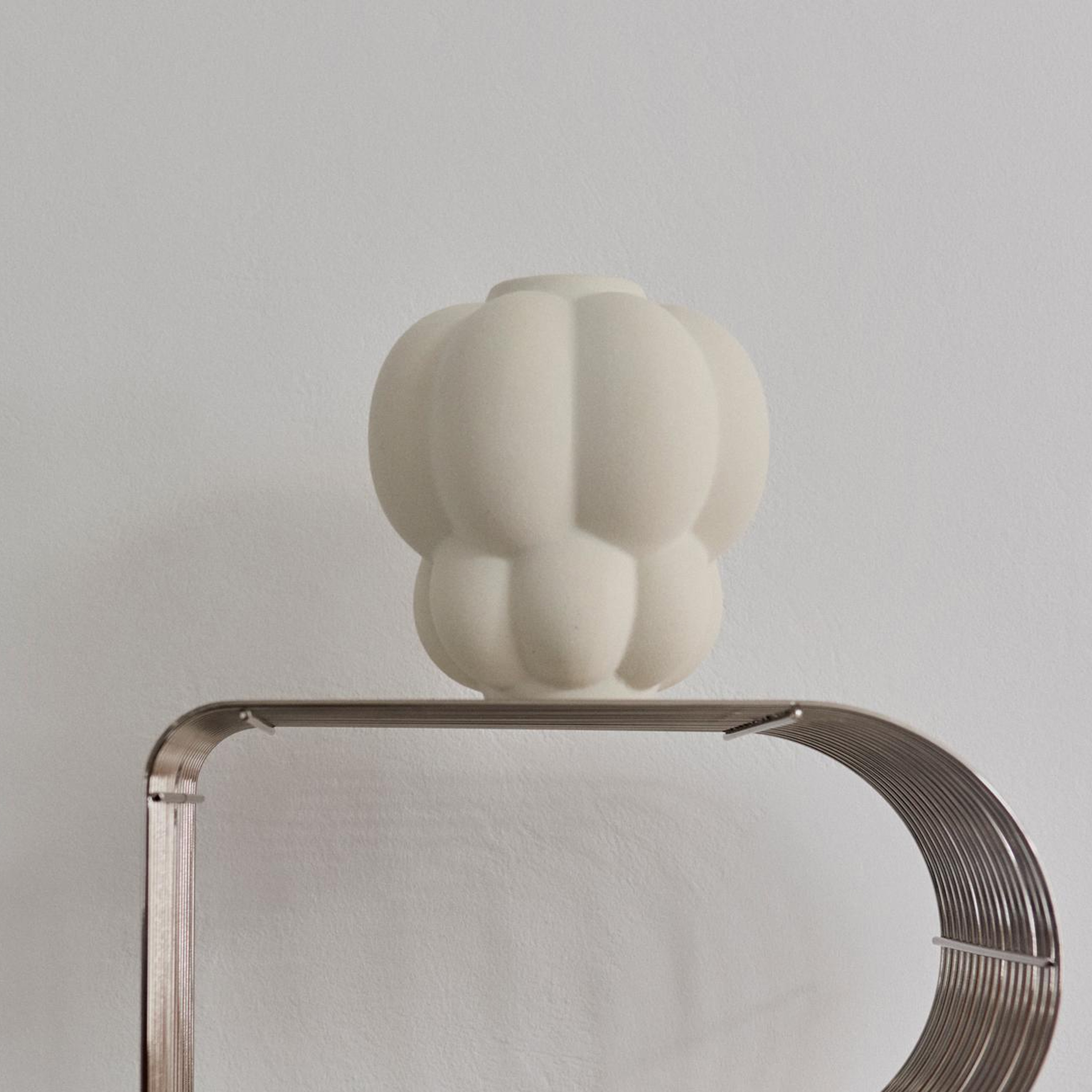 AYTM Uva Vase Keramik Creme 35cm