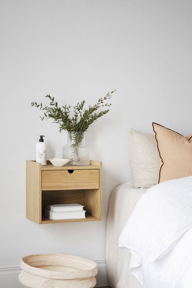 Rowico Home Hillmond Sängbord/Väggskåp Ek 40cm