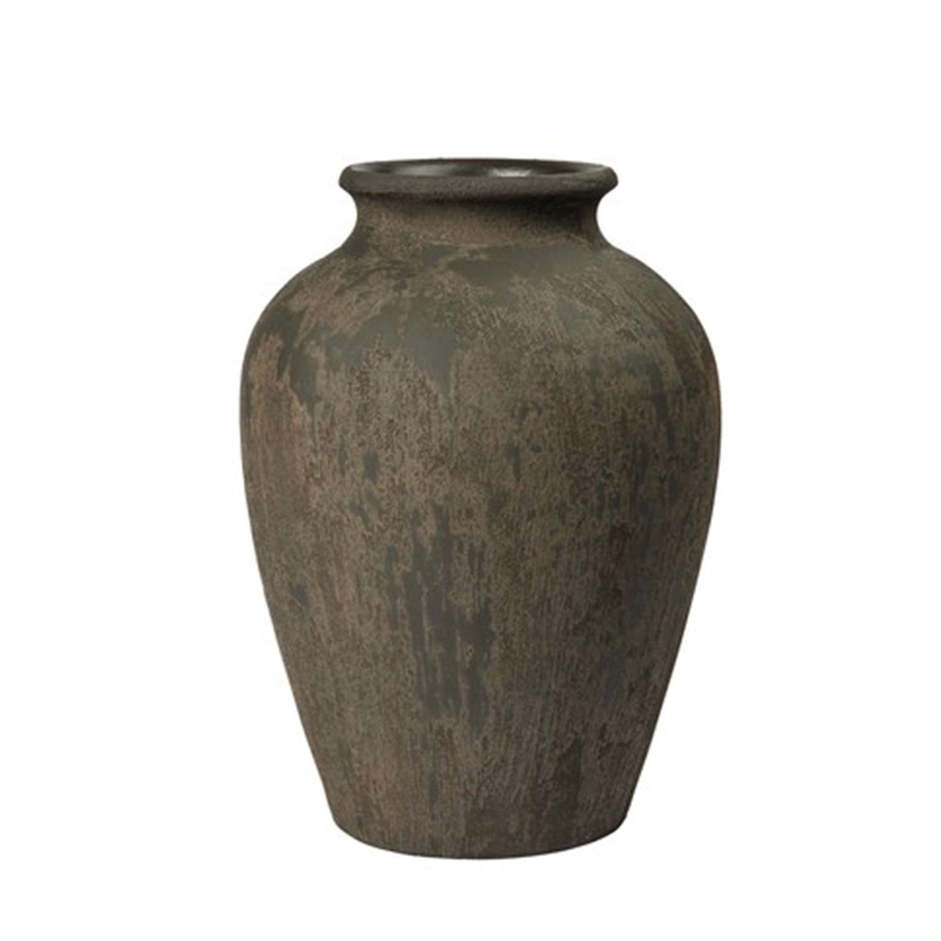 Uma Vas Rustic Dark Brown Ø29