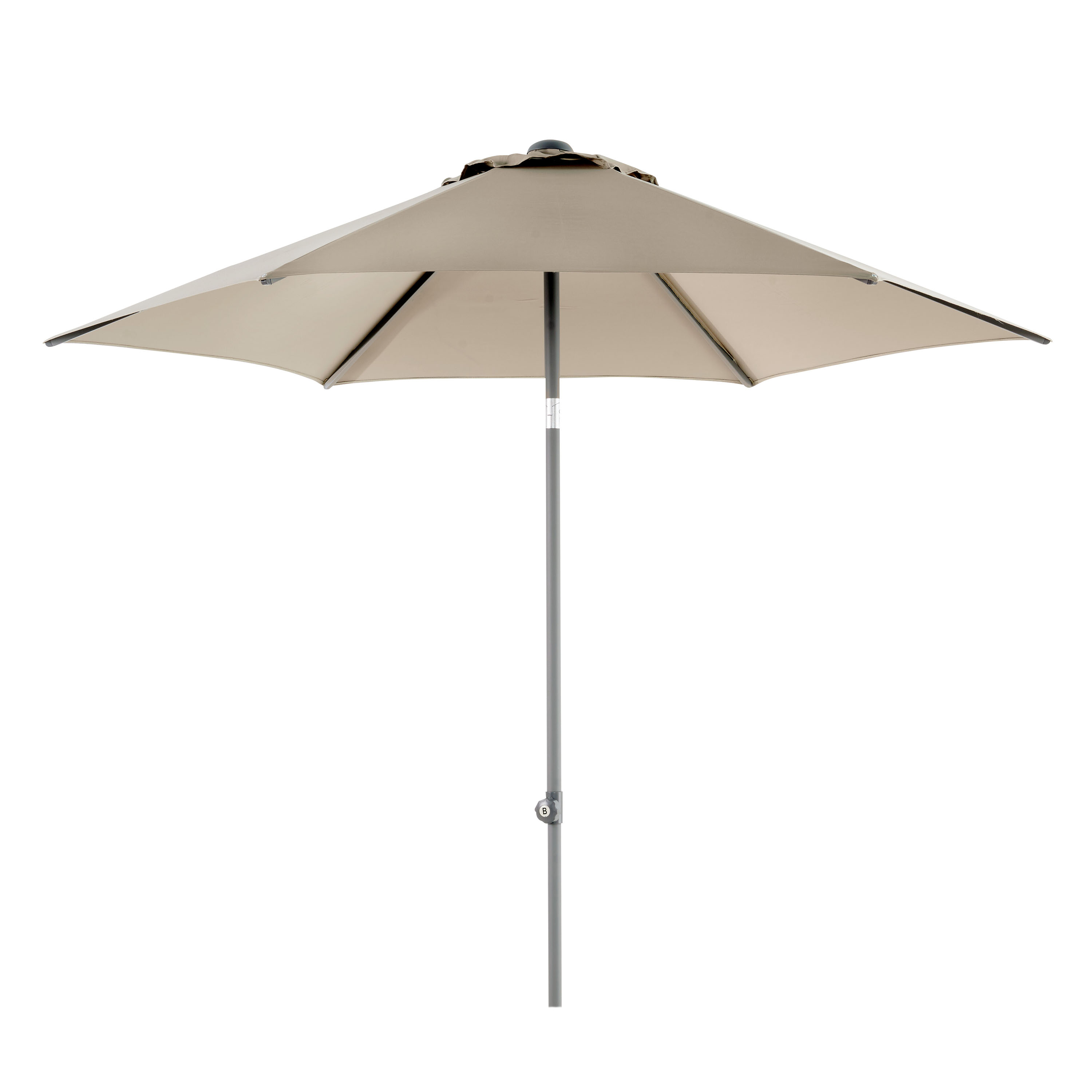 Poppi Parasoll Taupe Ø250