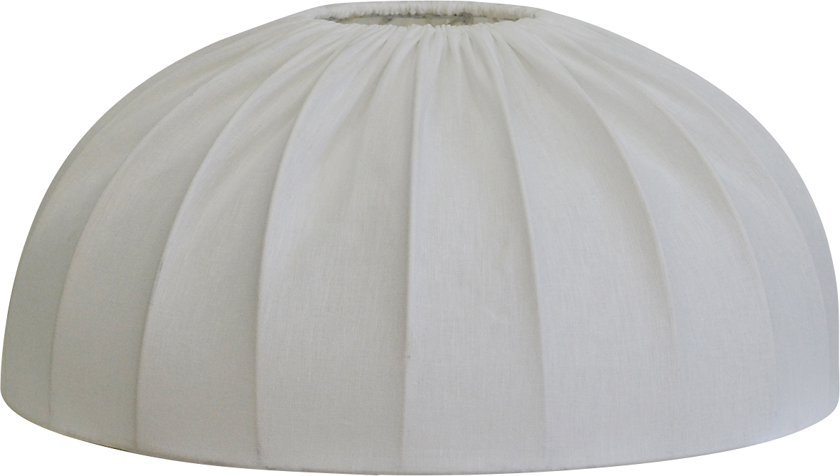 Hallbergs Belysning - Dome Lampenschirm Weiß Ø35 cm - Lampenschirme