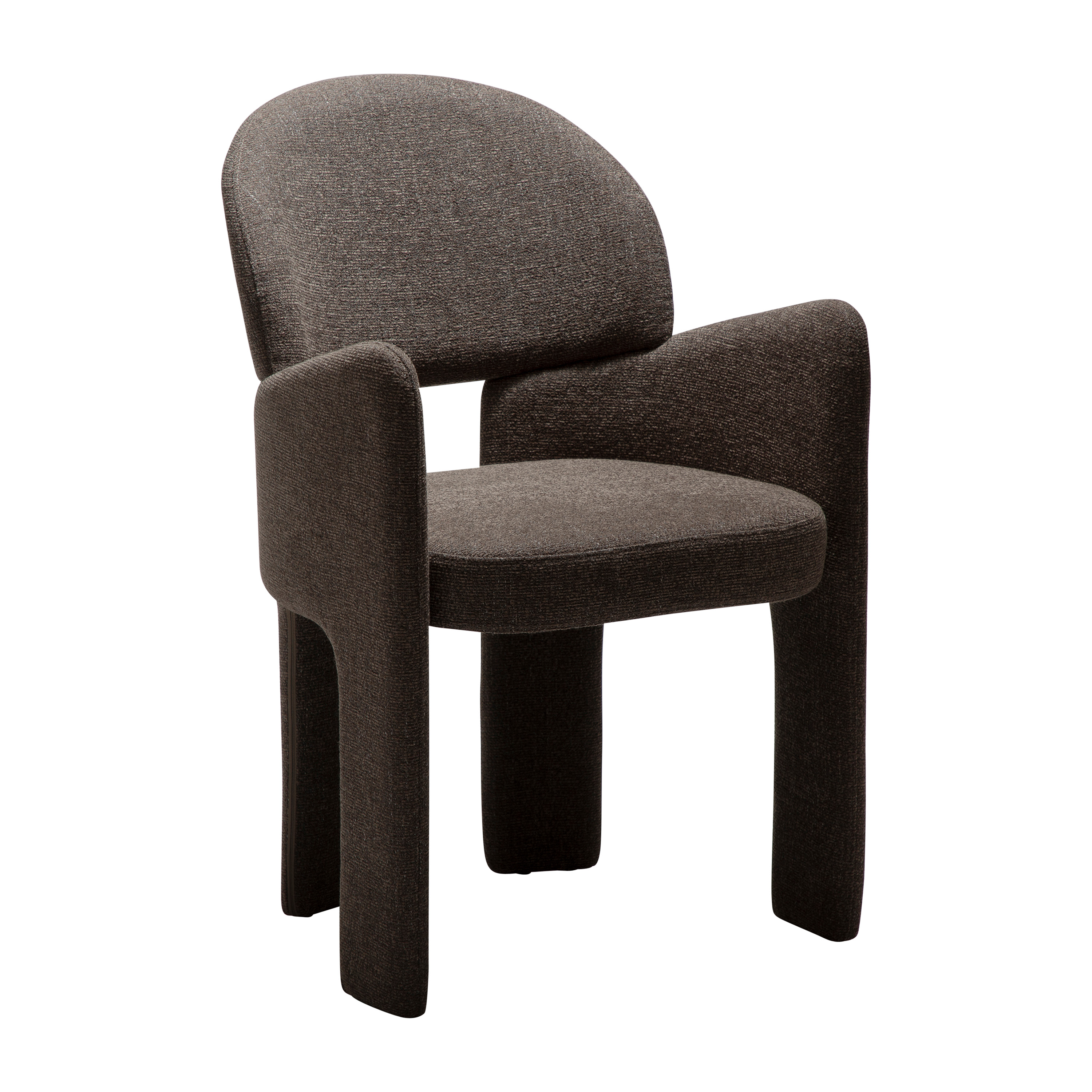 Aole Karmstol Major Brown Bouclé