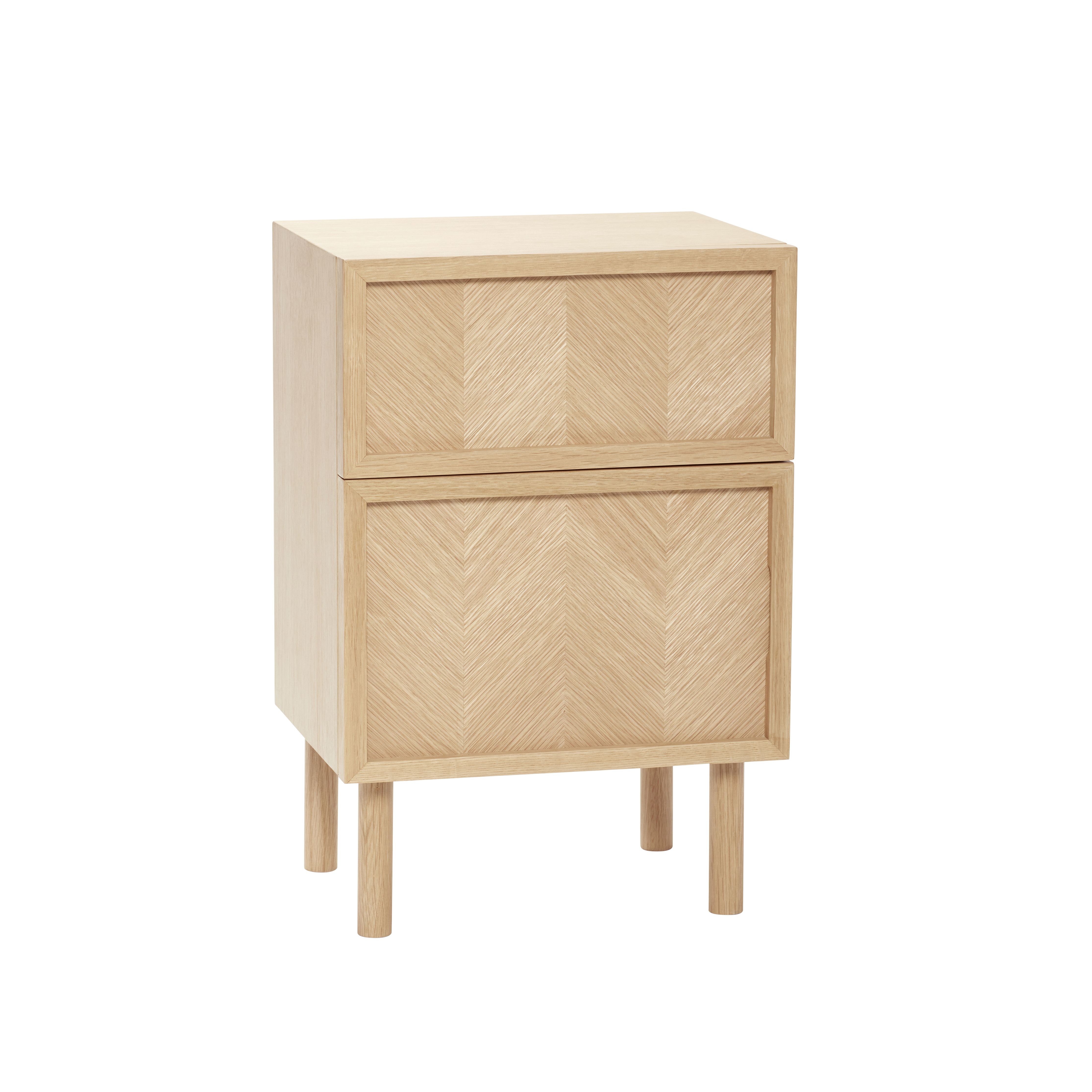 Herringbone Sängbord FSC Ek