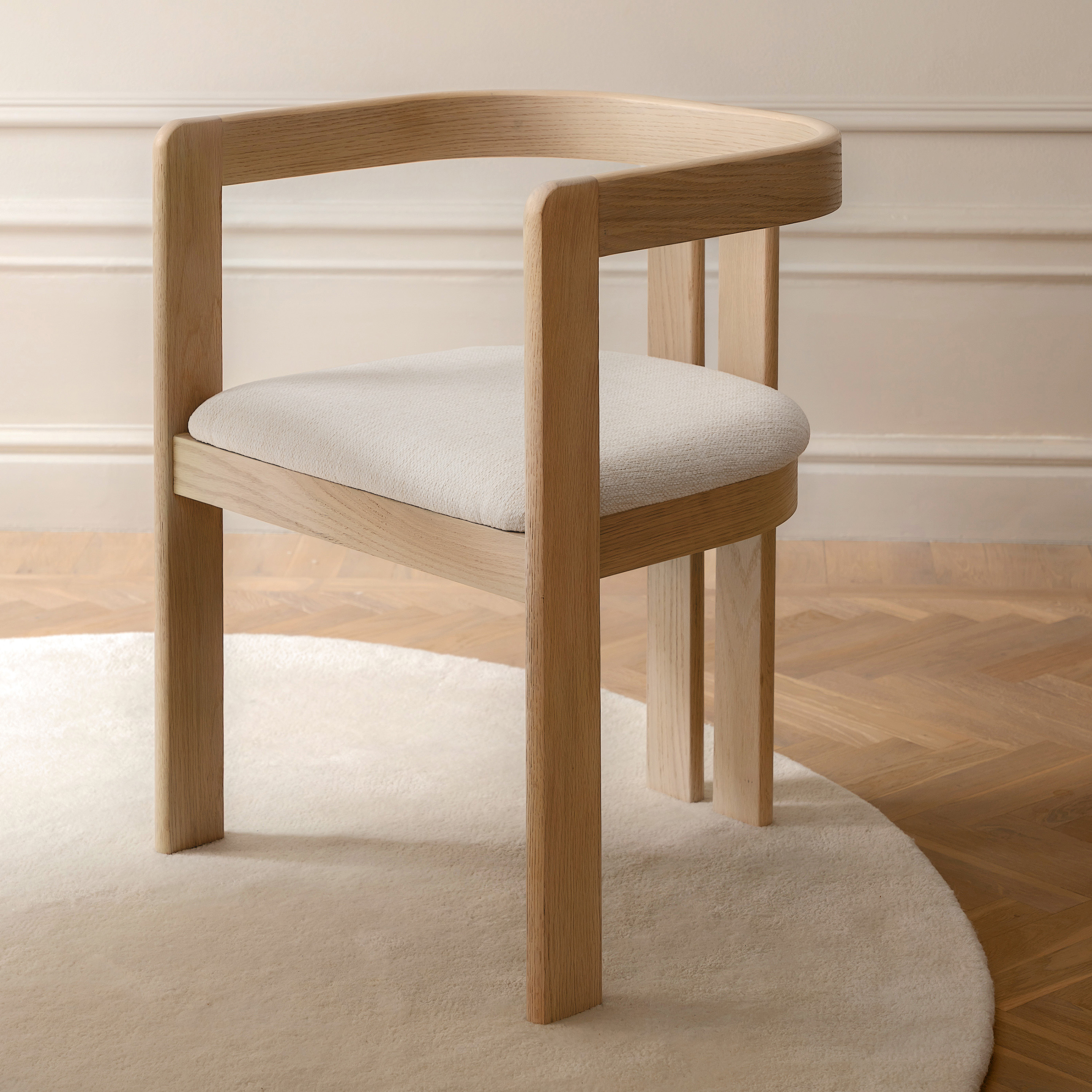 Sleepo Collection Callum Karmstol Vitoljad/Vit