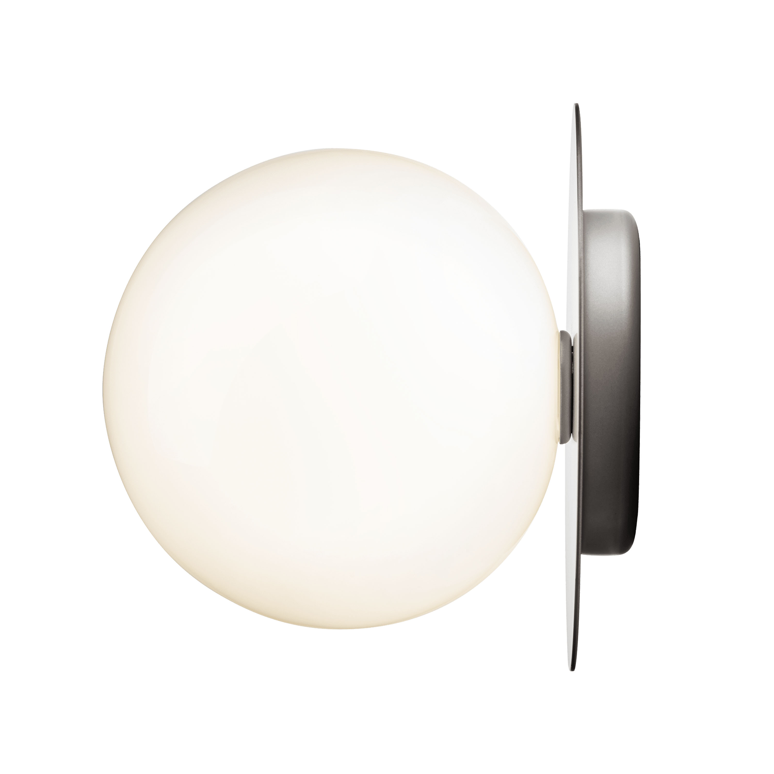 Nuura Liila 1 Vägg-/taklampa Light Silver/Opal Large