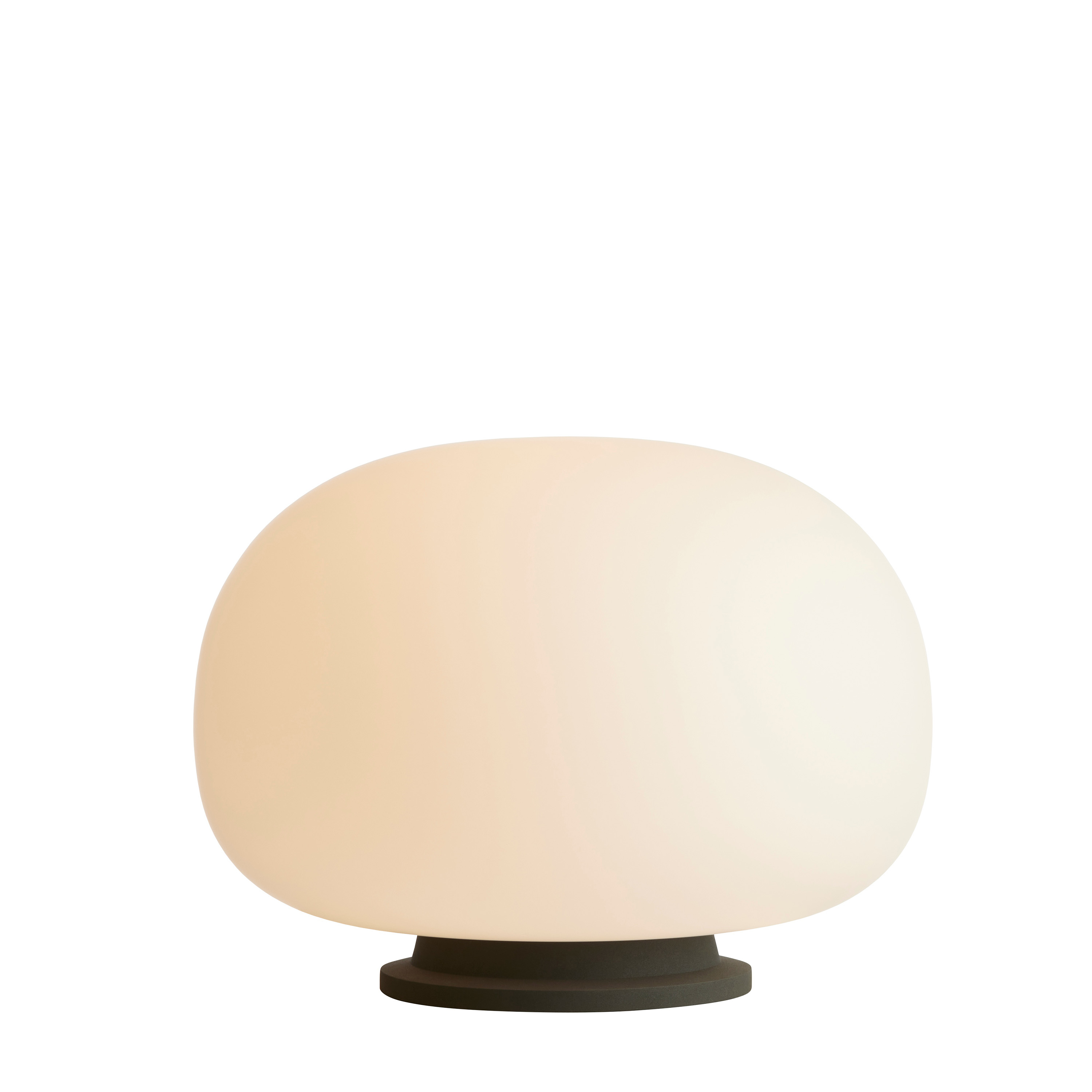 Frandsen Supernate Bordlampe Opal White/Black Ø38