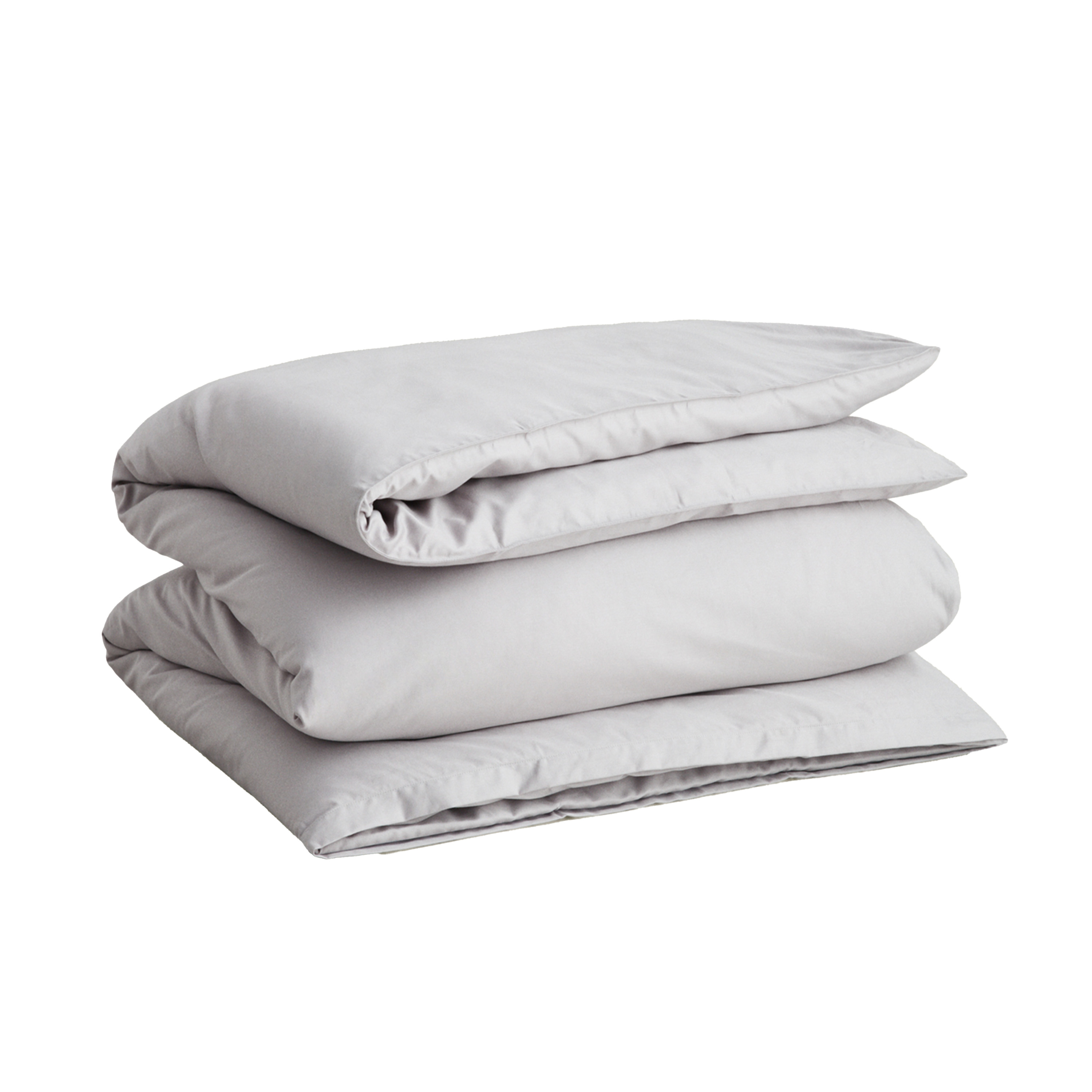 Sateen Påslakan Moon Grey Enkel