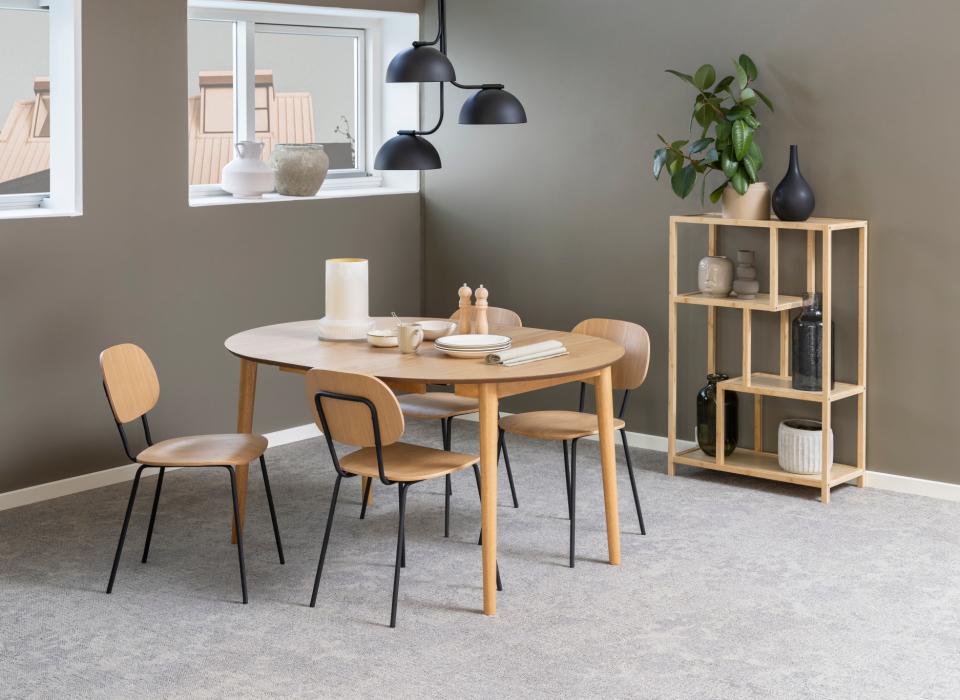 Nordic Home Melody Matbord Ek Ø115