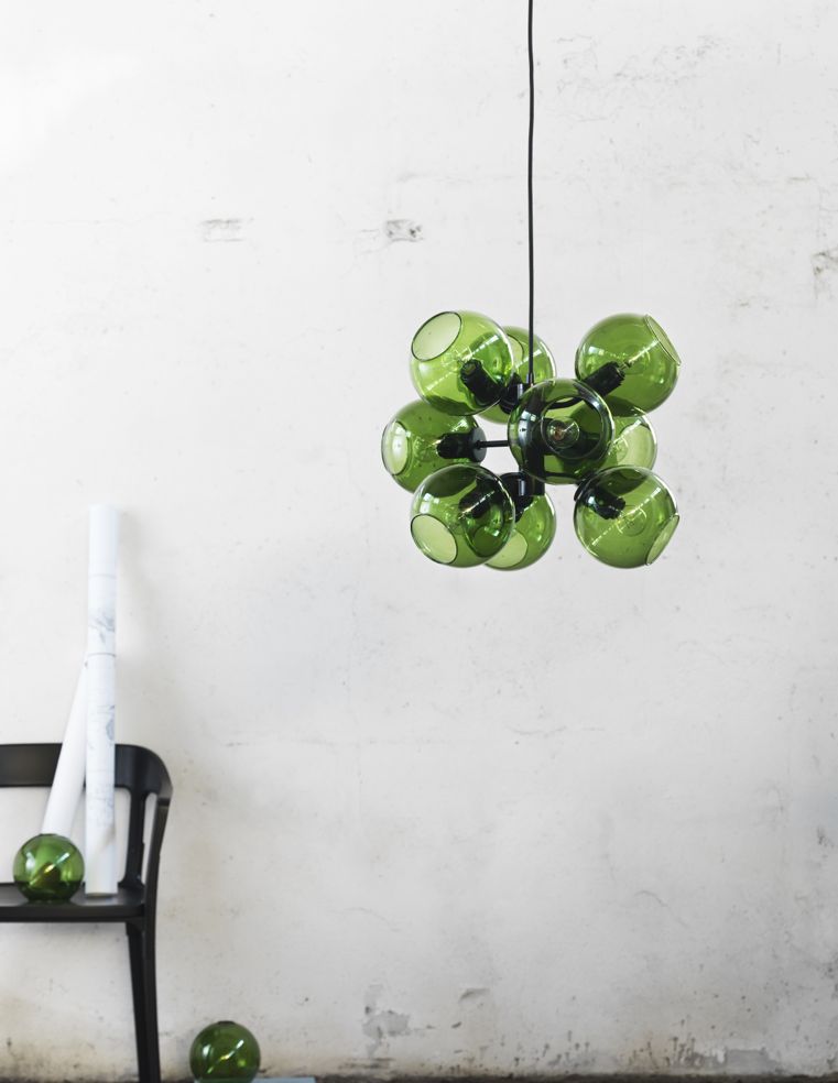 CO Bankeryd Tage 50 kattovalaisin musta / vihreä