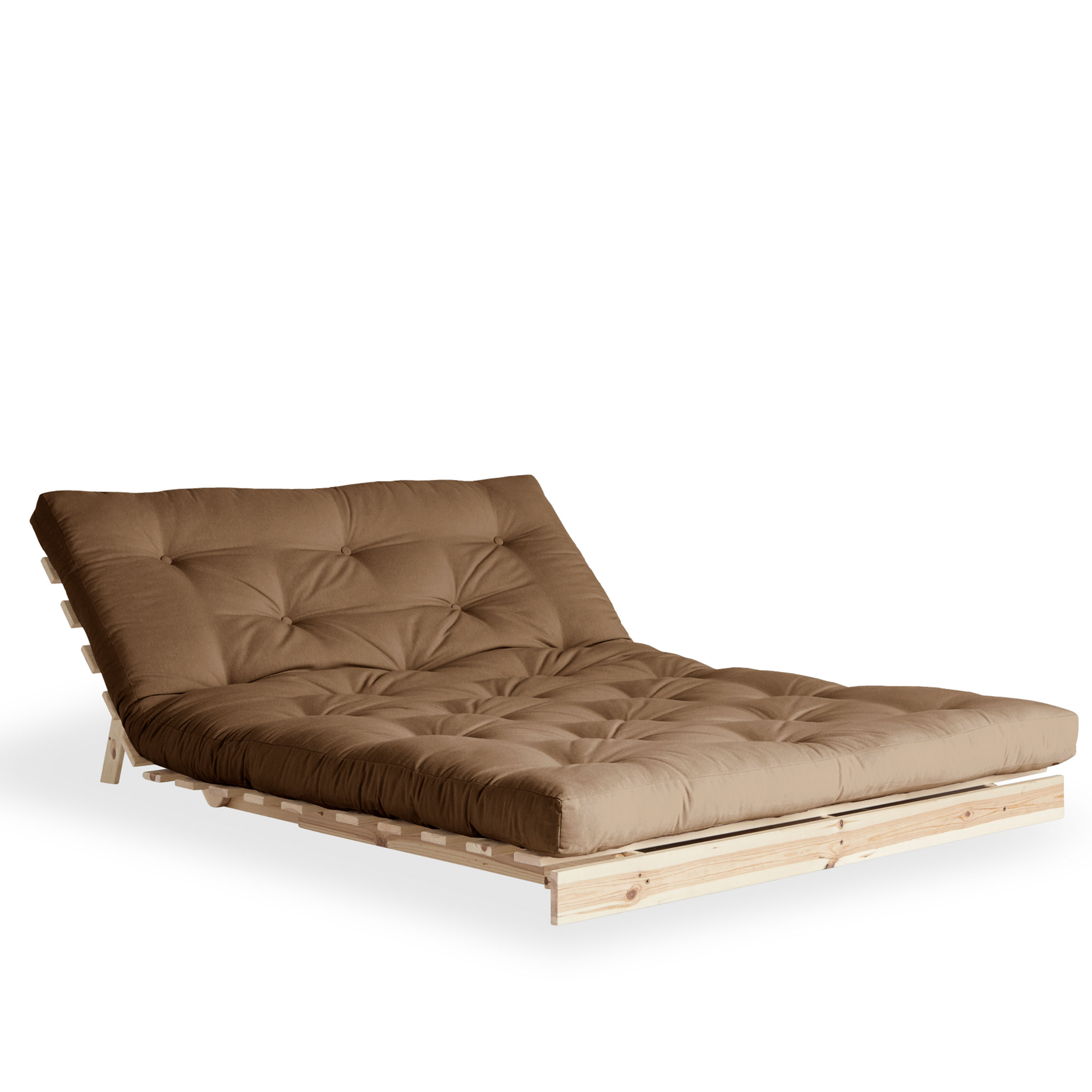 Karup Design Roots Schlafsofa Natur/Mocca 140cm