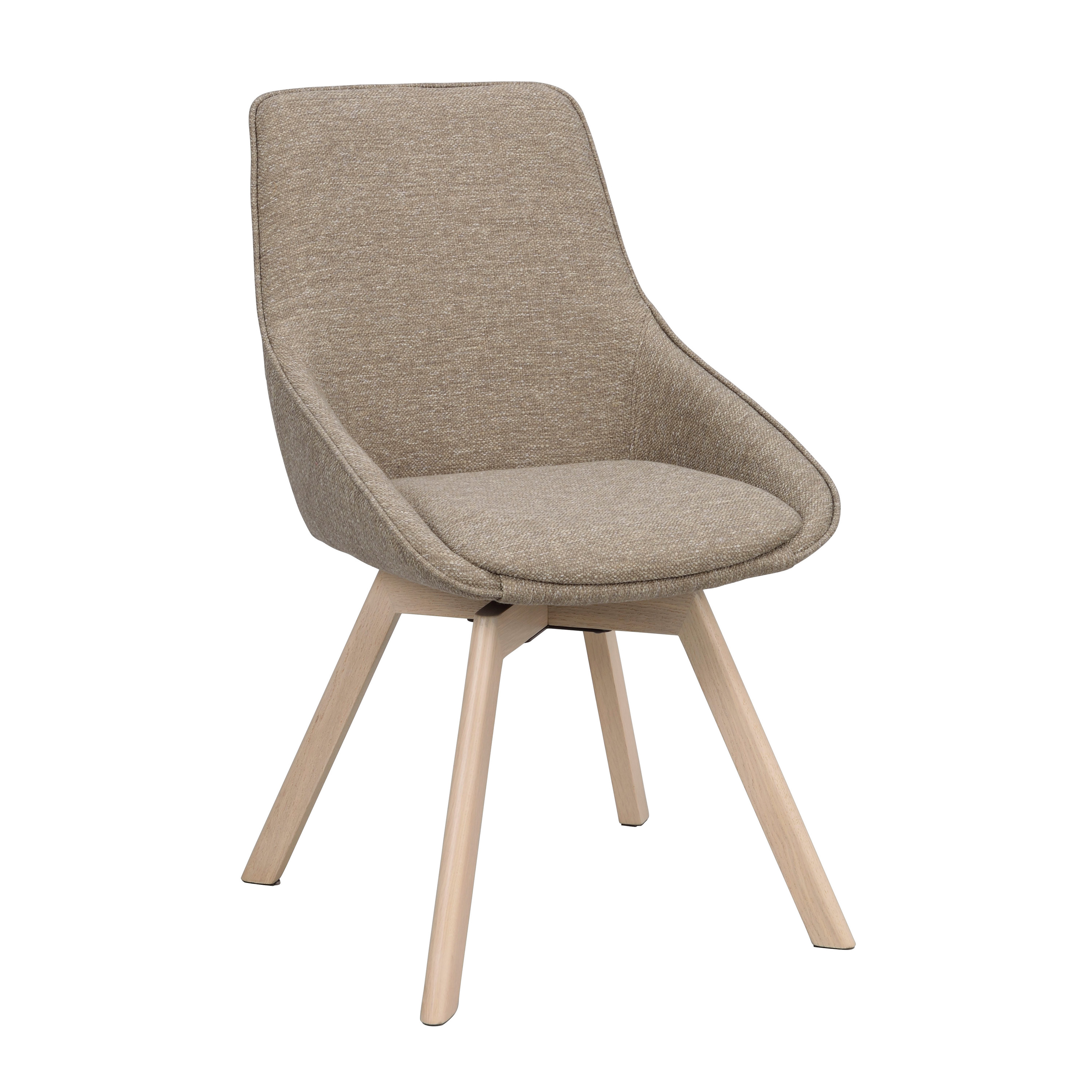 Alison Matstol Mörkbeige/Vitpigmenterad