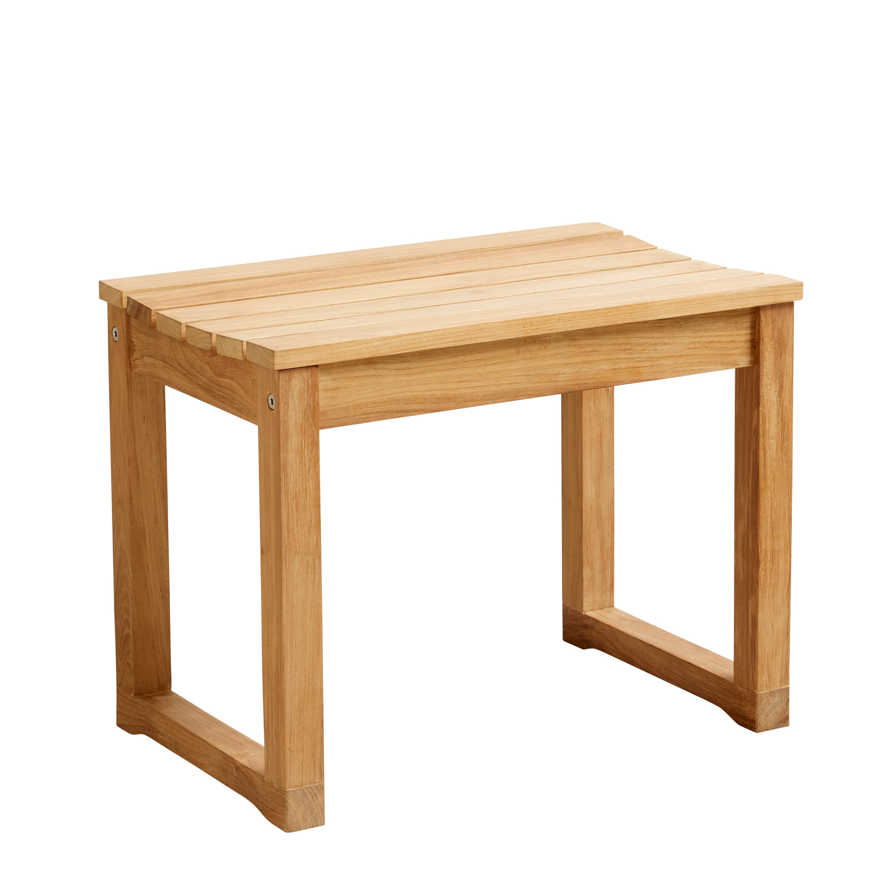 Vega Hocker aus Teakholz