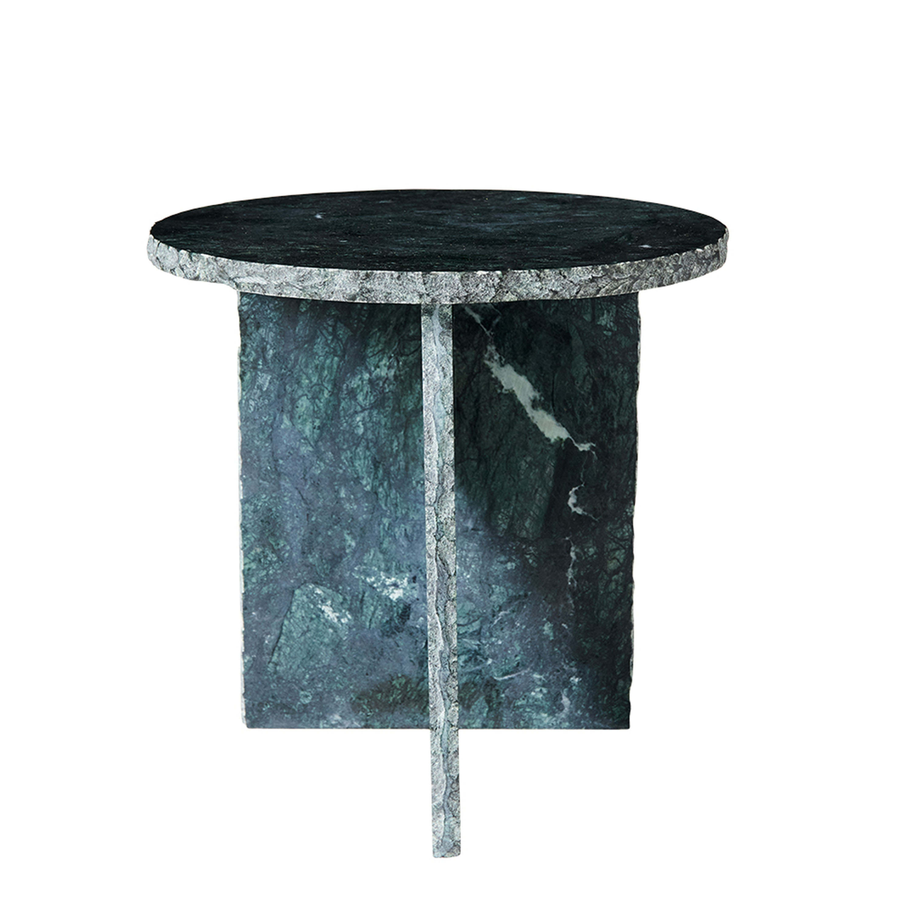 Muubs Verde Sidebord Green Marble Ø40