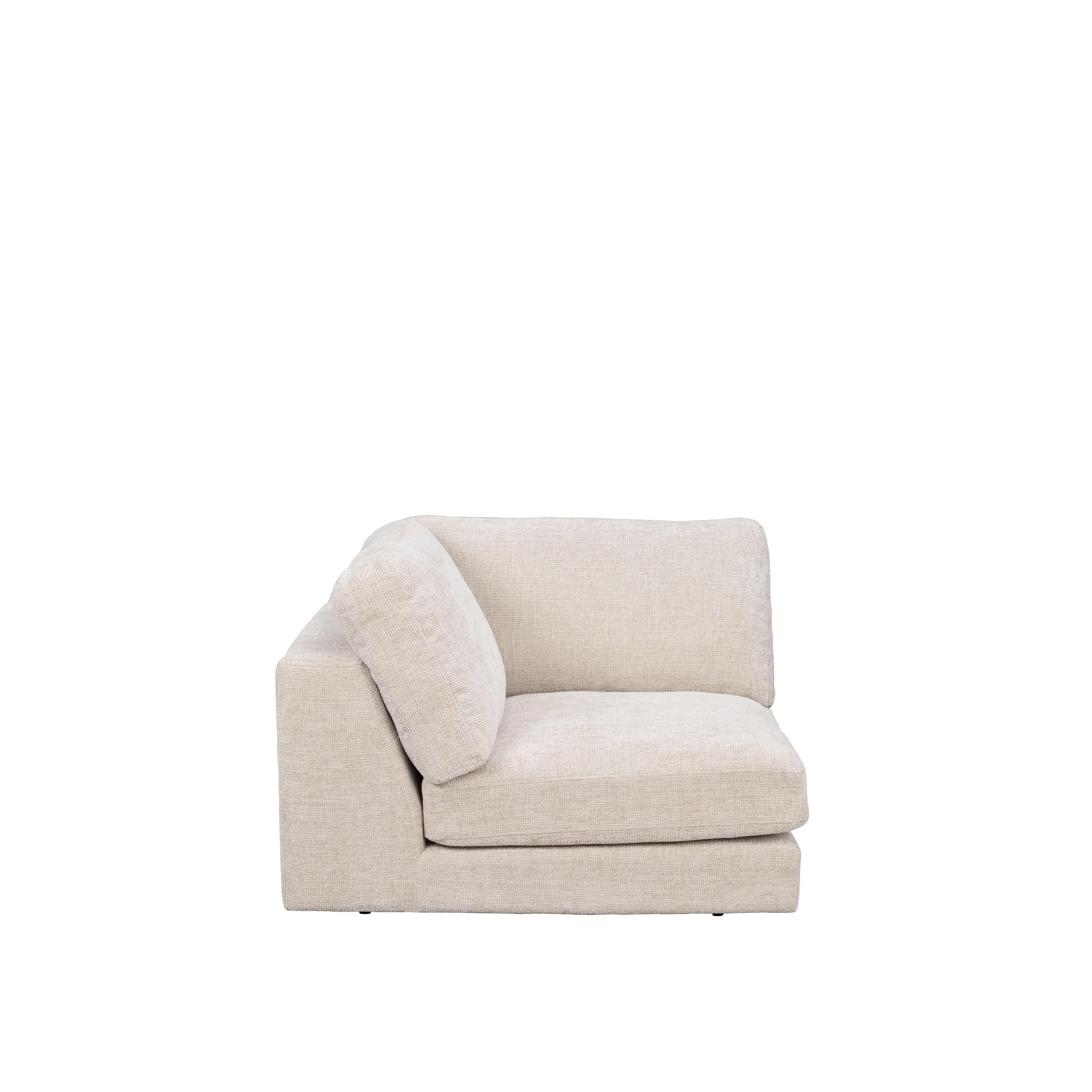 Duncan 1.5-Sitzer Eckmodul Hellgrau